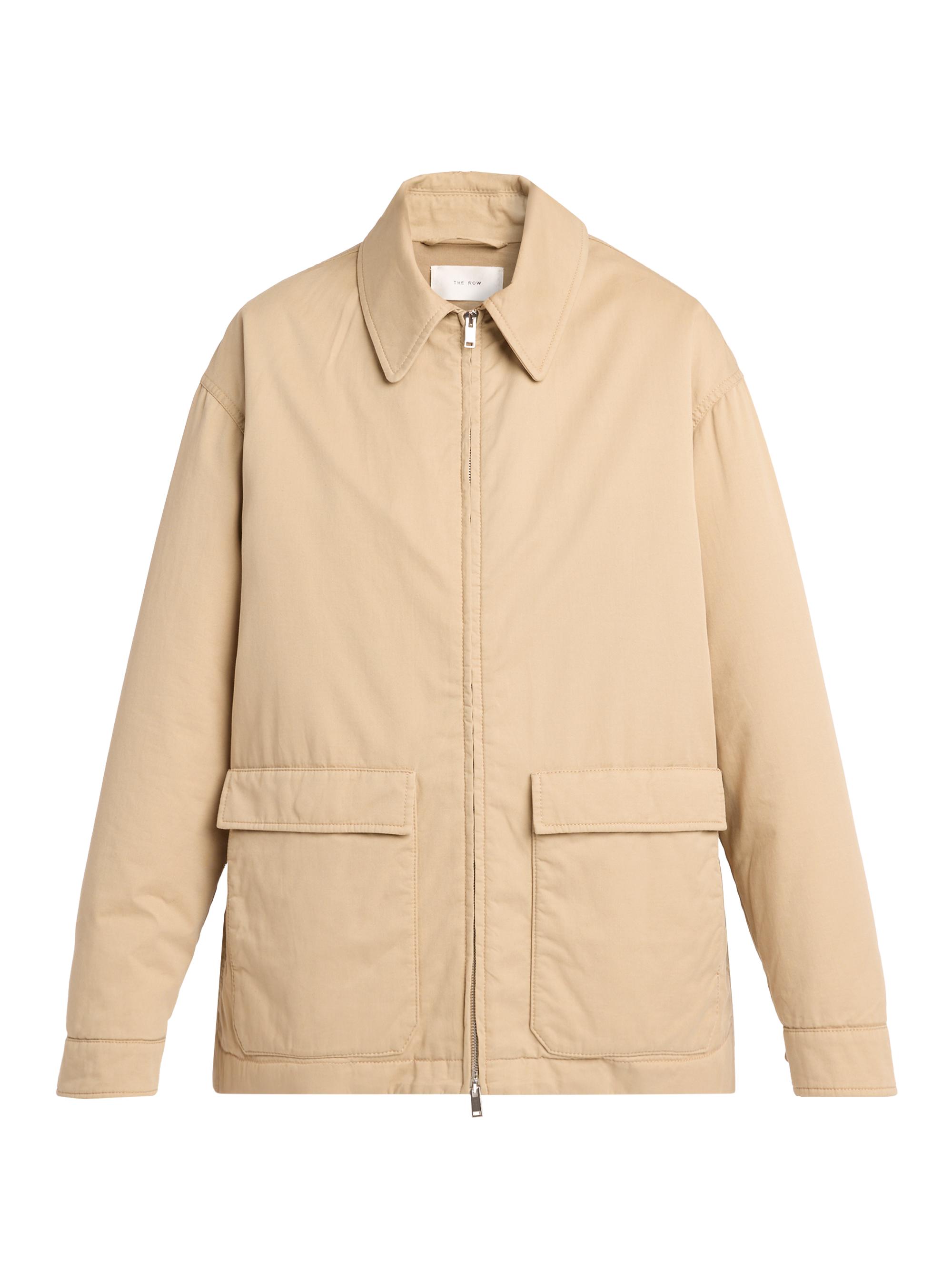 The Row Women's Aurelius Cotton-Cashmere Jacket - Sand