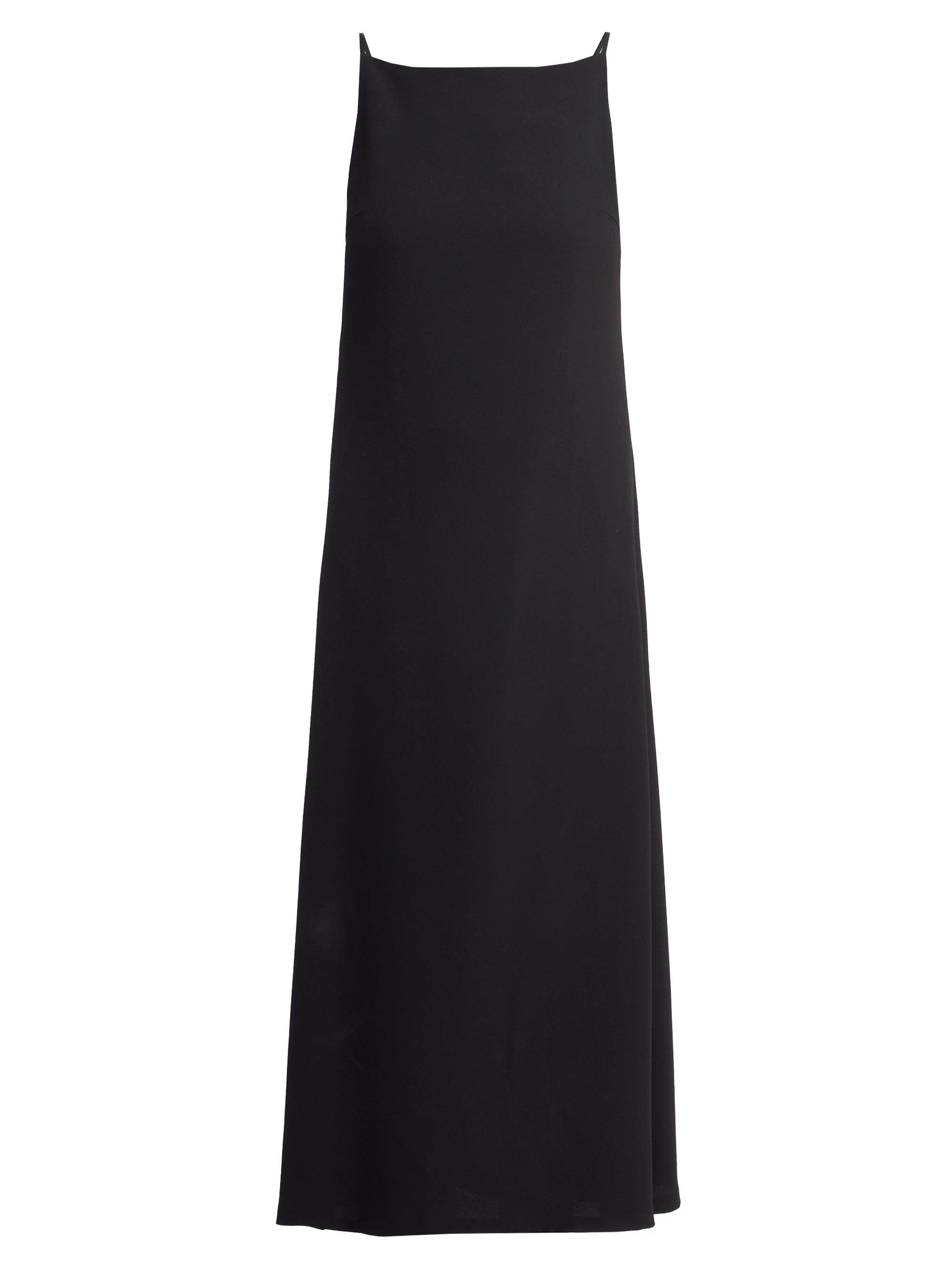 The Row Women's Seraphina Silk Midi-Dress - Black
