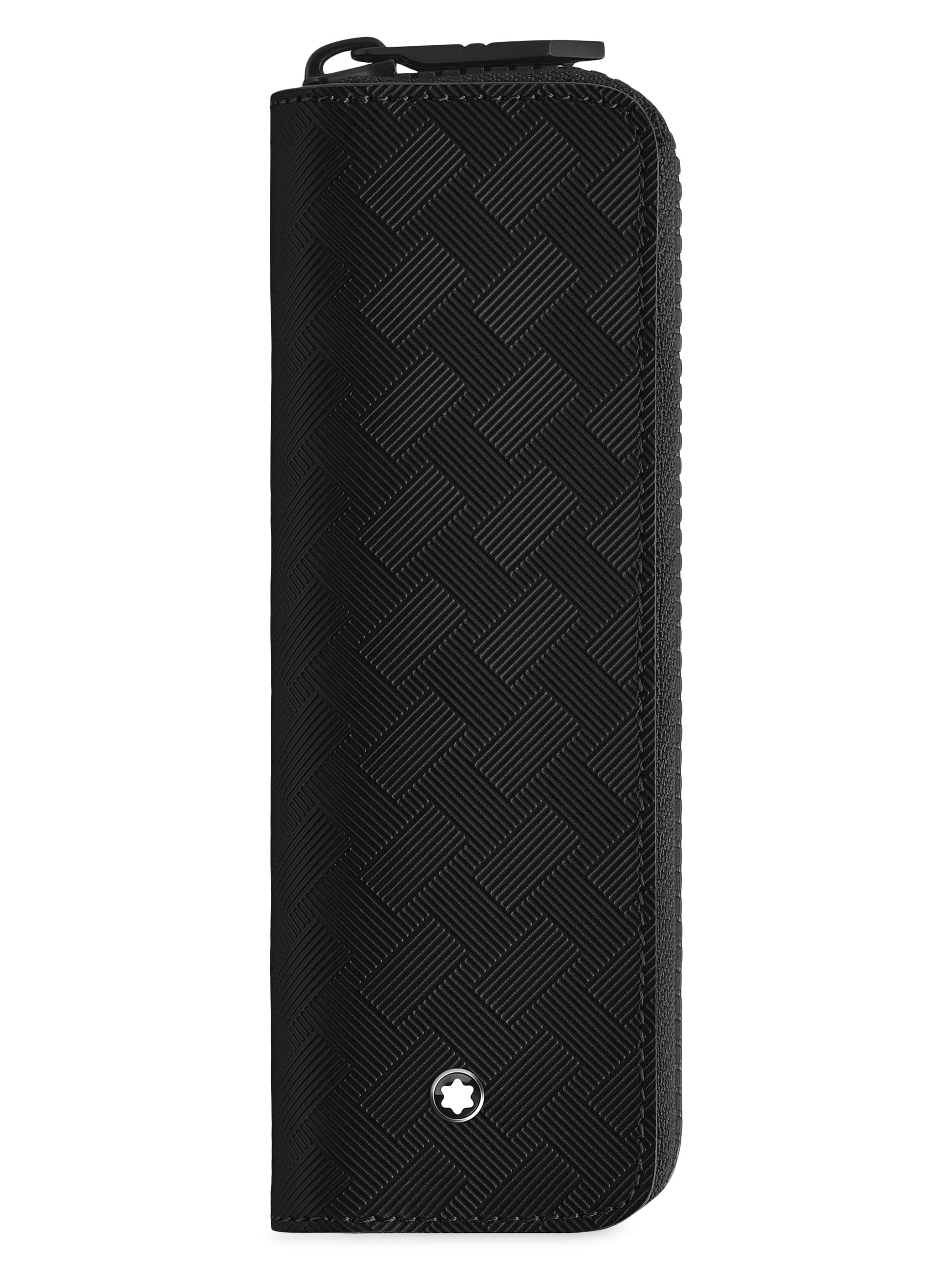 Montblanc Men's Extreme 3.0 Patterned Leather Pen Pouch - Black
