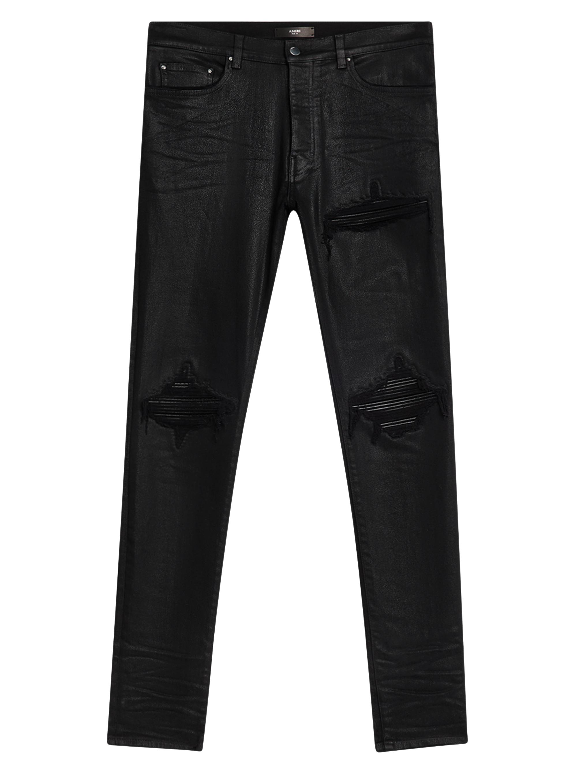 パンツ AMIRI mx1 Amiri MX1 Waxed Skinny Jeans | Saks Fifth Avenue