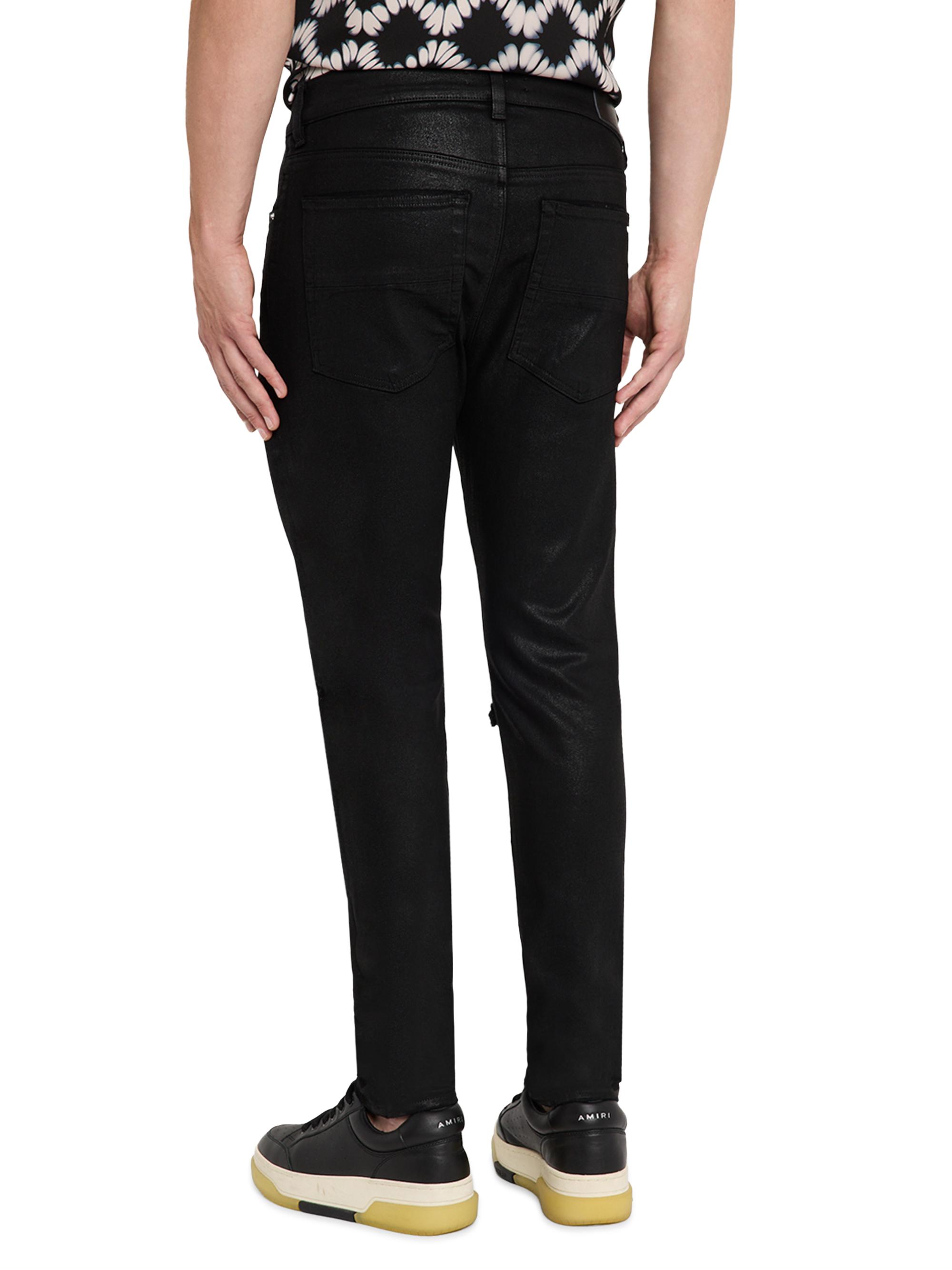 Amiri MX1 Waxed Skinny Jeans | Saks Fifth Avenue