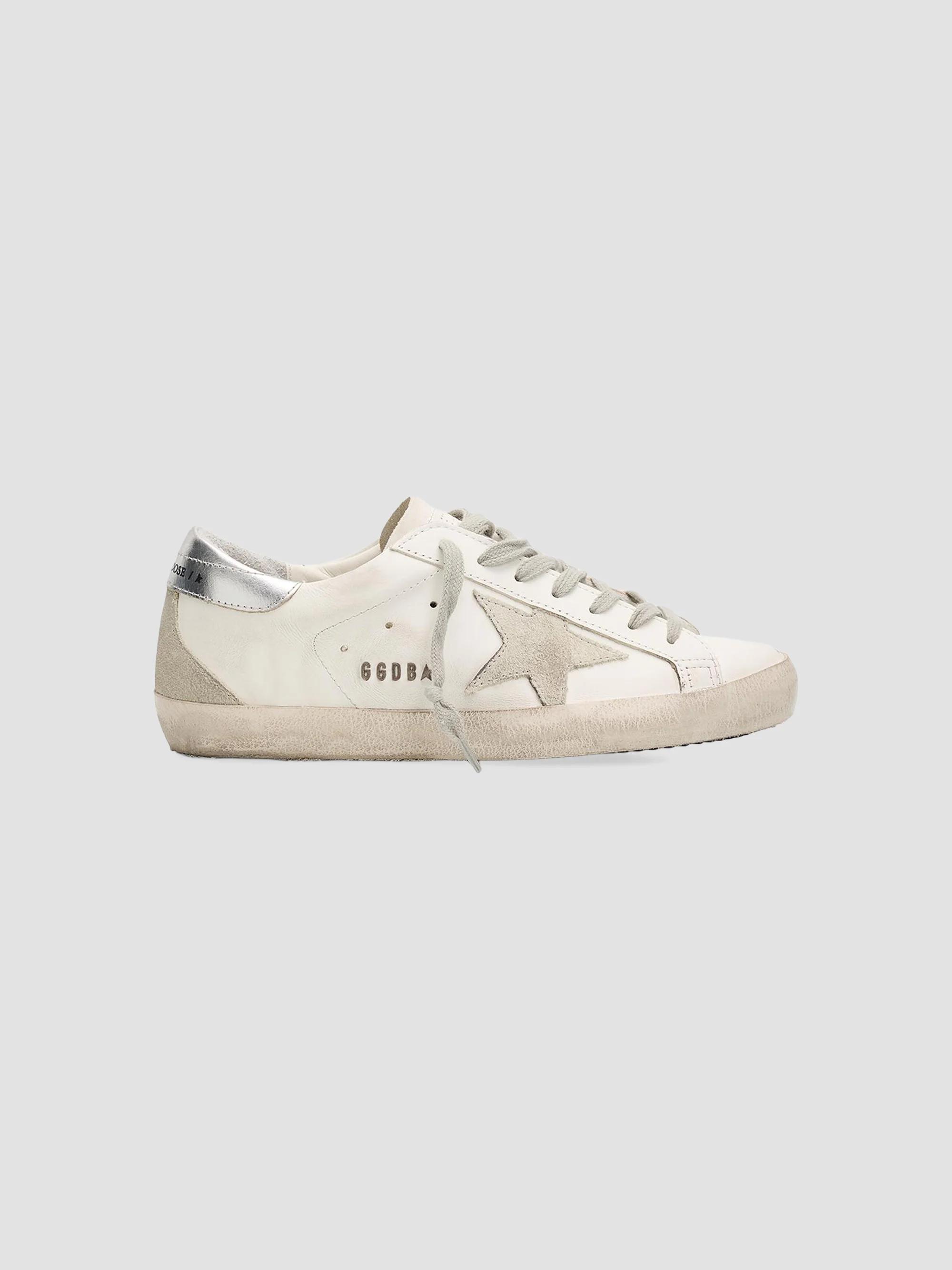 Golden Goose Super-Star Logo Leather Low-Top Sneakers | Saks Fifth
