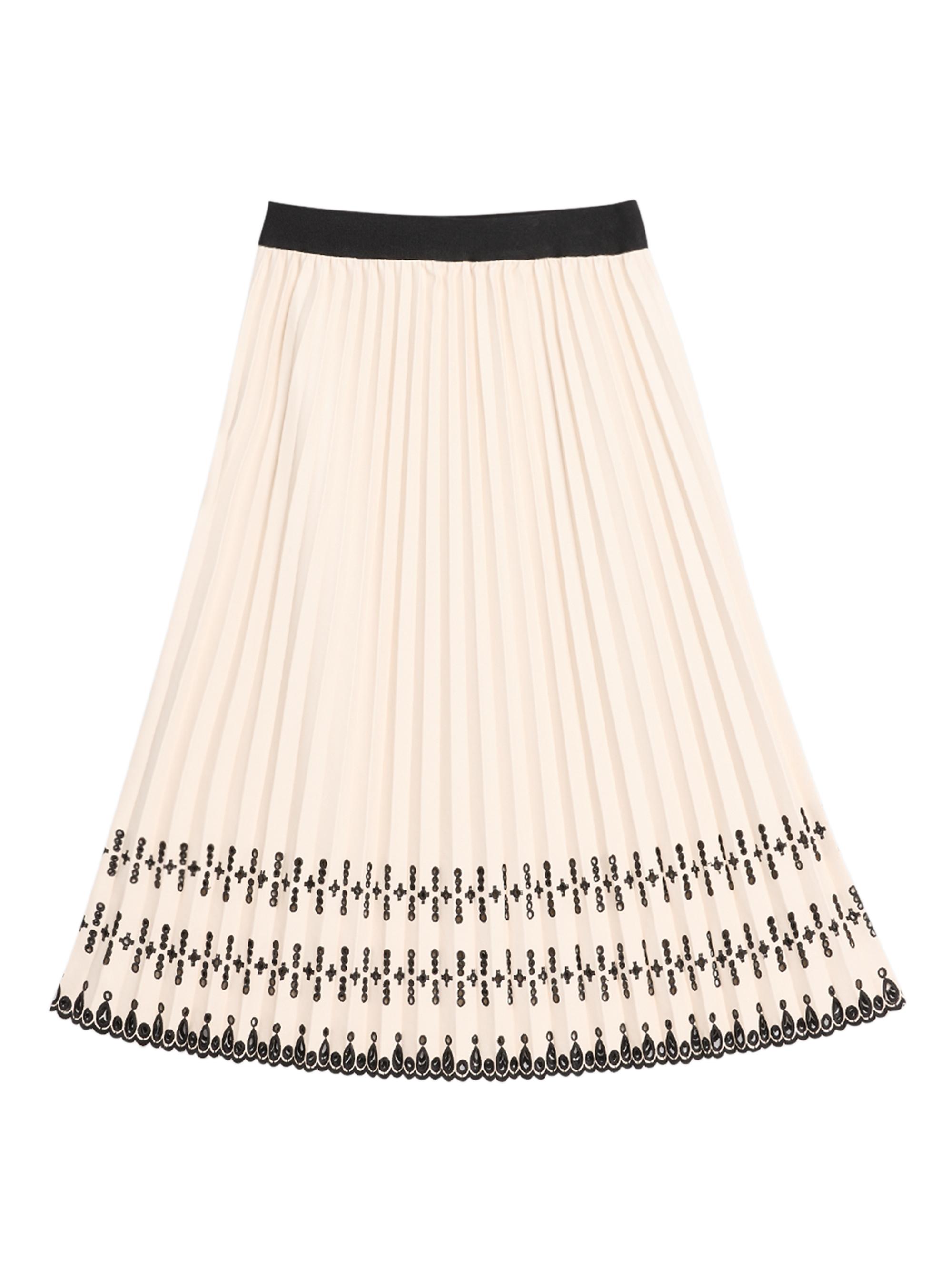 Le Superbe Women's Pleats To Meet You Midi-Skirt - Off White