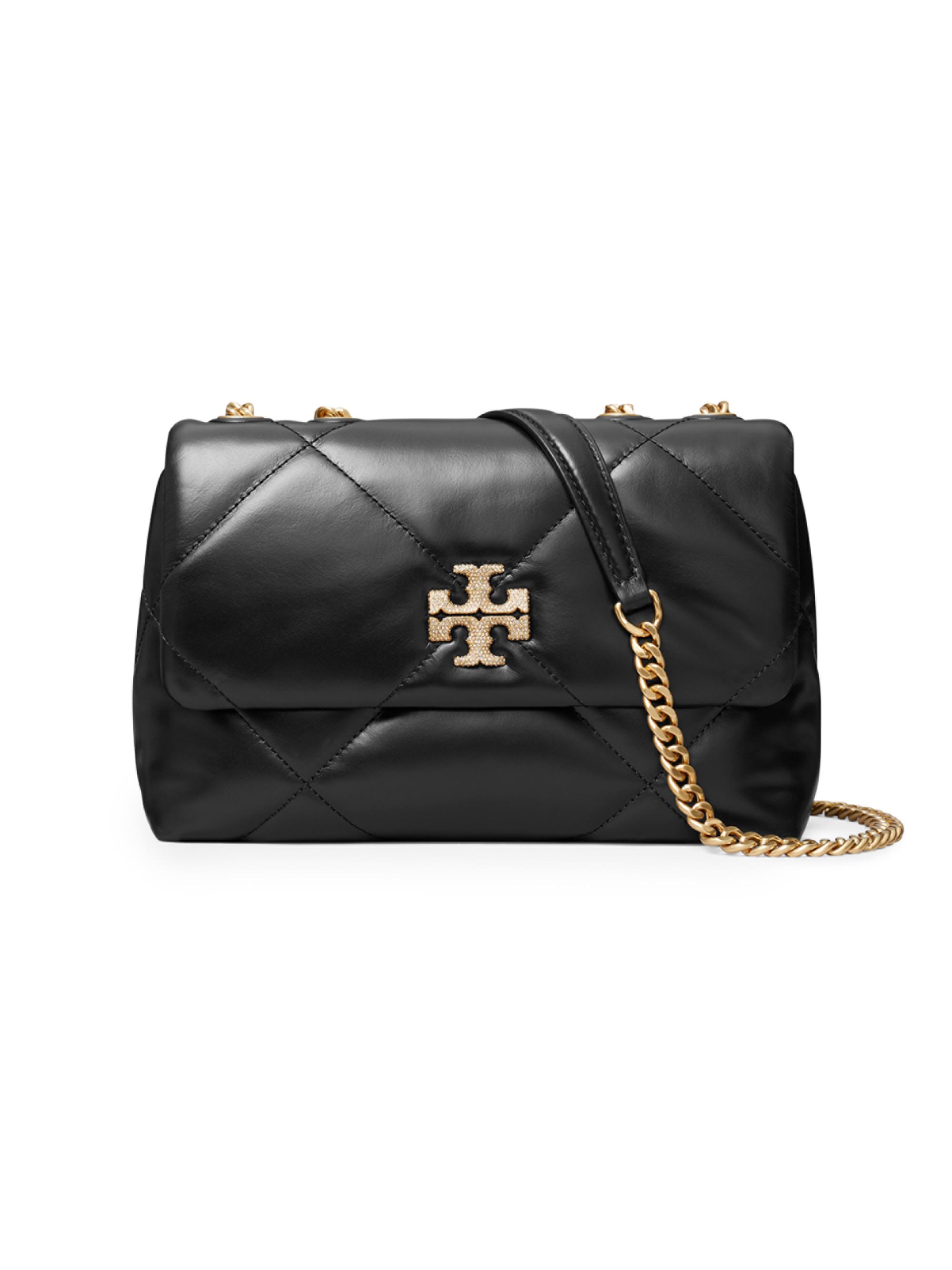 Tory Burch Large Kira Chevron Leather Shoulder Bag | Saks Fifth Avenue