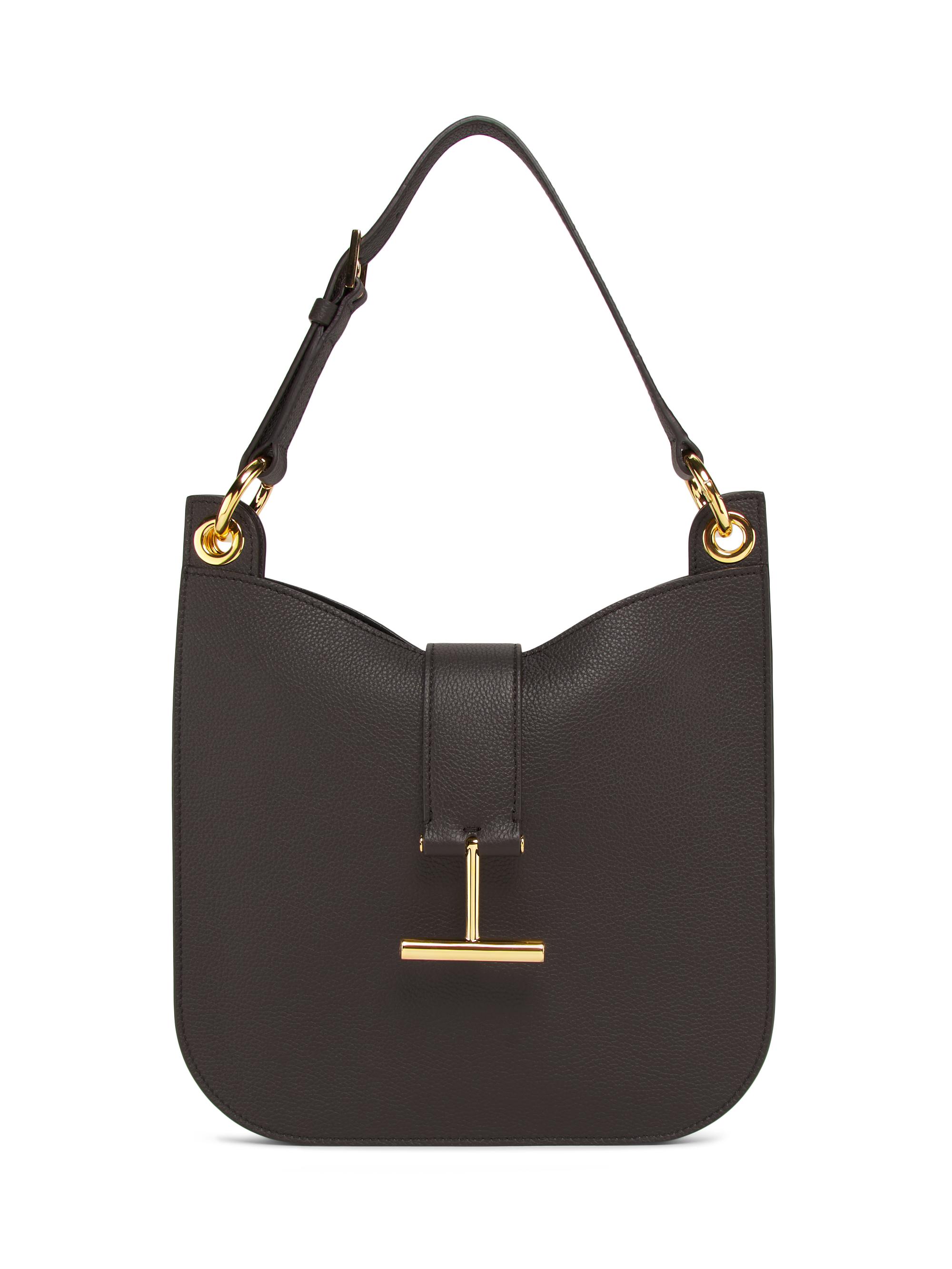 TOM FORD Small Wallis Crocodile-Embossed Leather Shoulder Bag