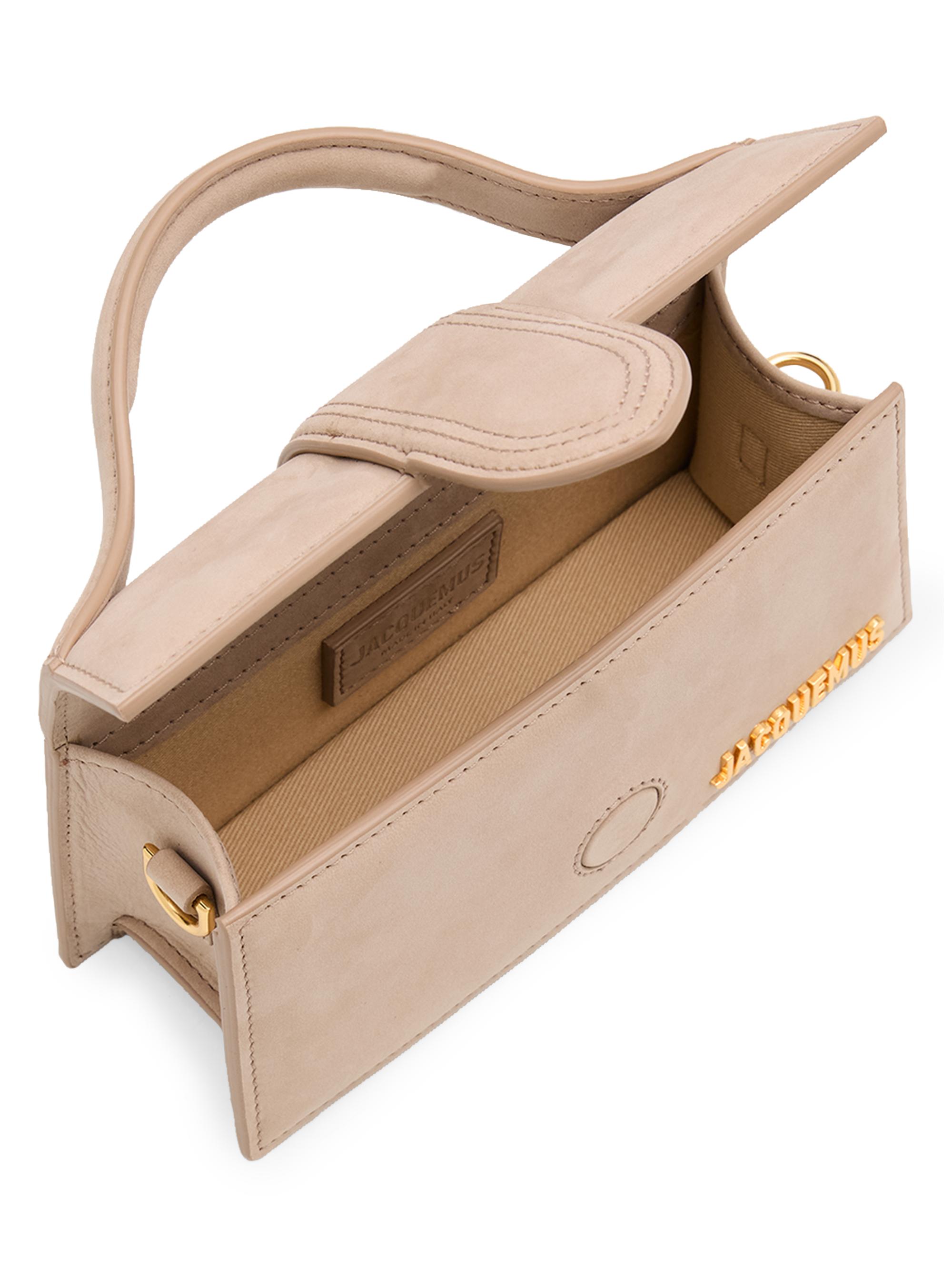 Le Bambino Leather Top Handle Bag