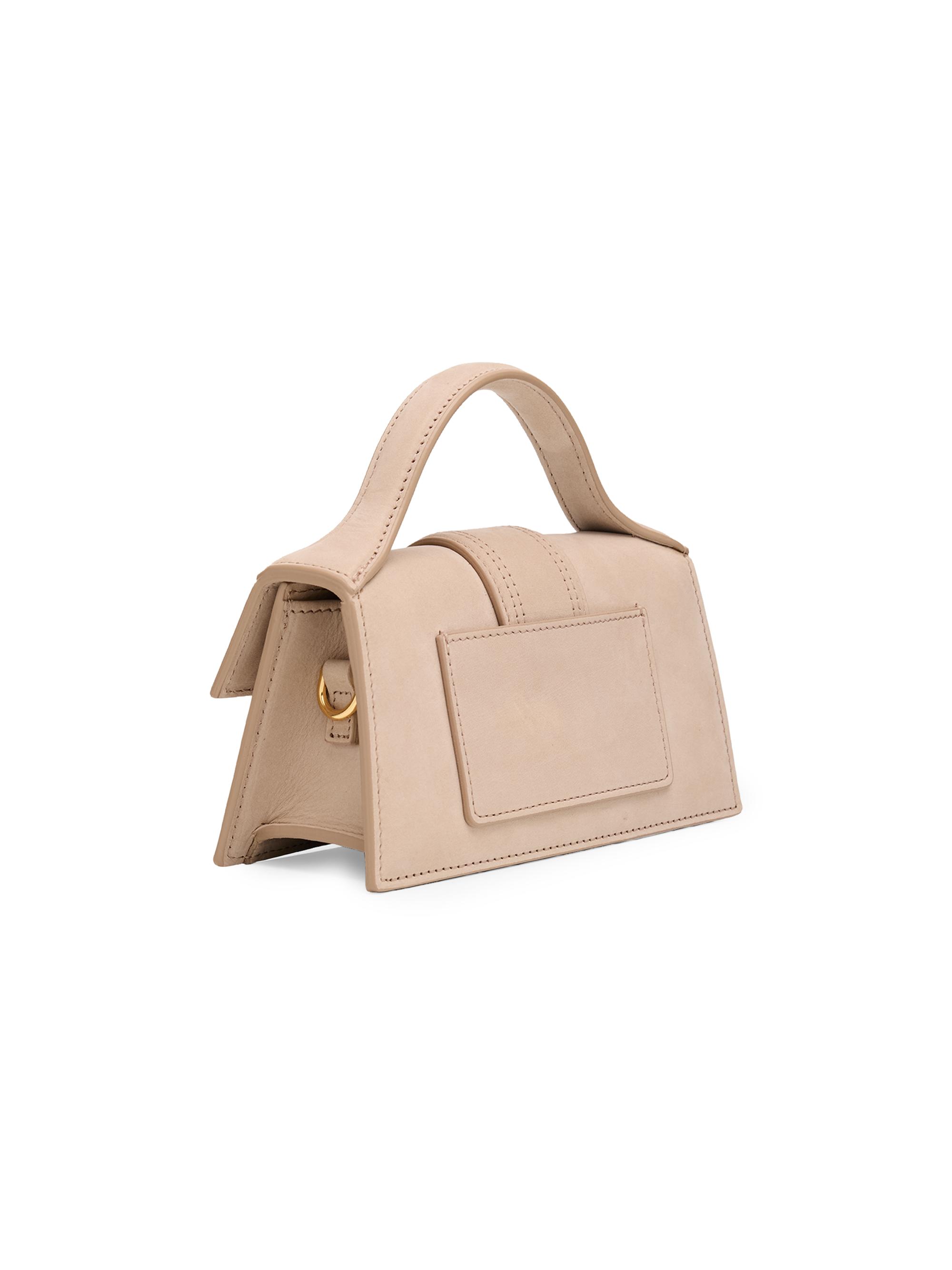 Le Bambino Leather Top Handle Bag