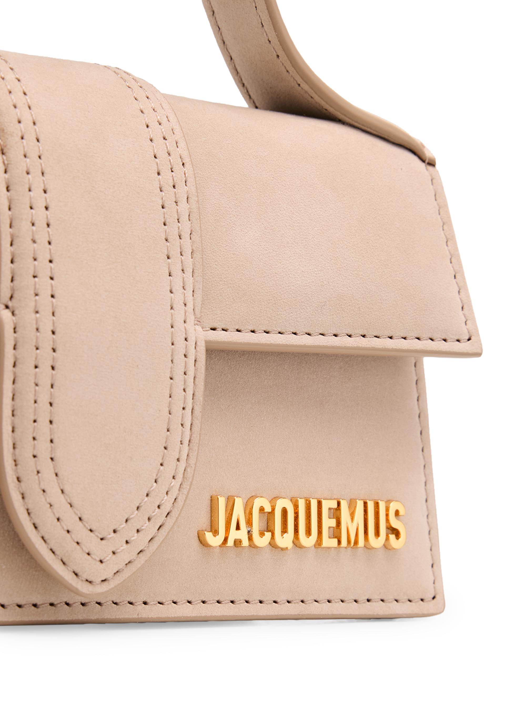 Le Bambino Leather Top Handle Bag