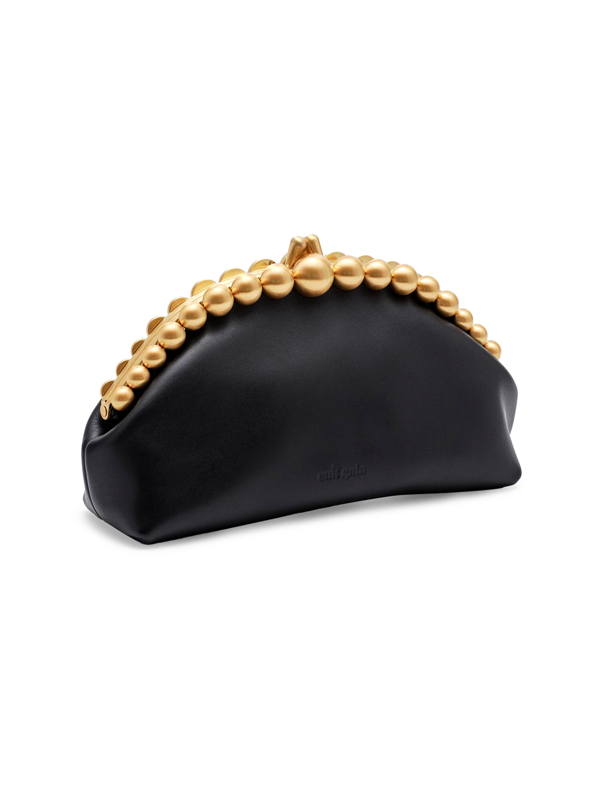 Cult Gaia Una Leather Clutch | Saks Fifth Avenue