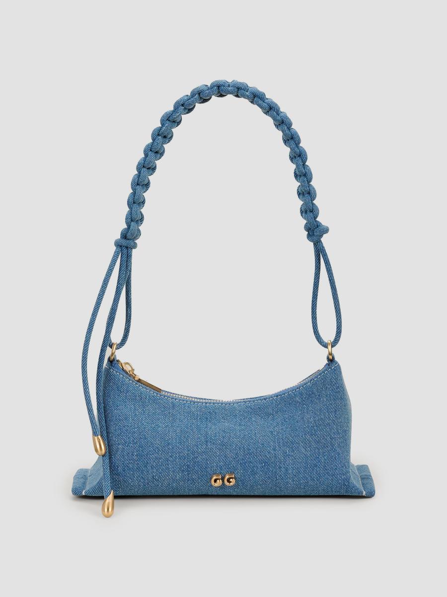 Cult Gaia Osa Denim Shoulder Bag | Saks Fifth Avenue