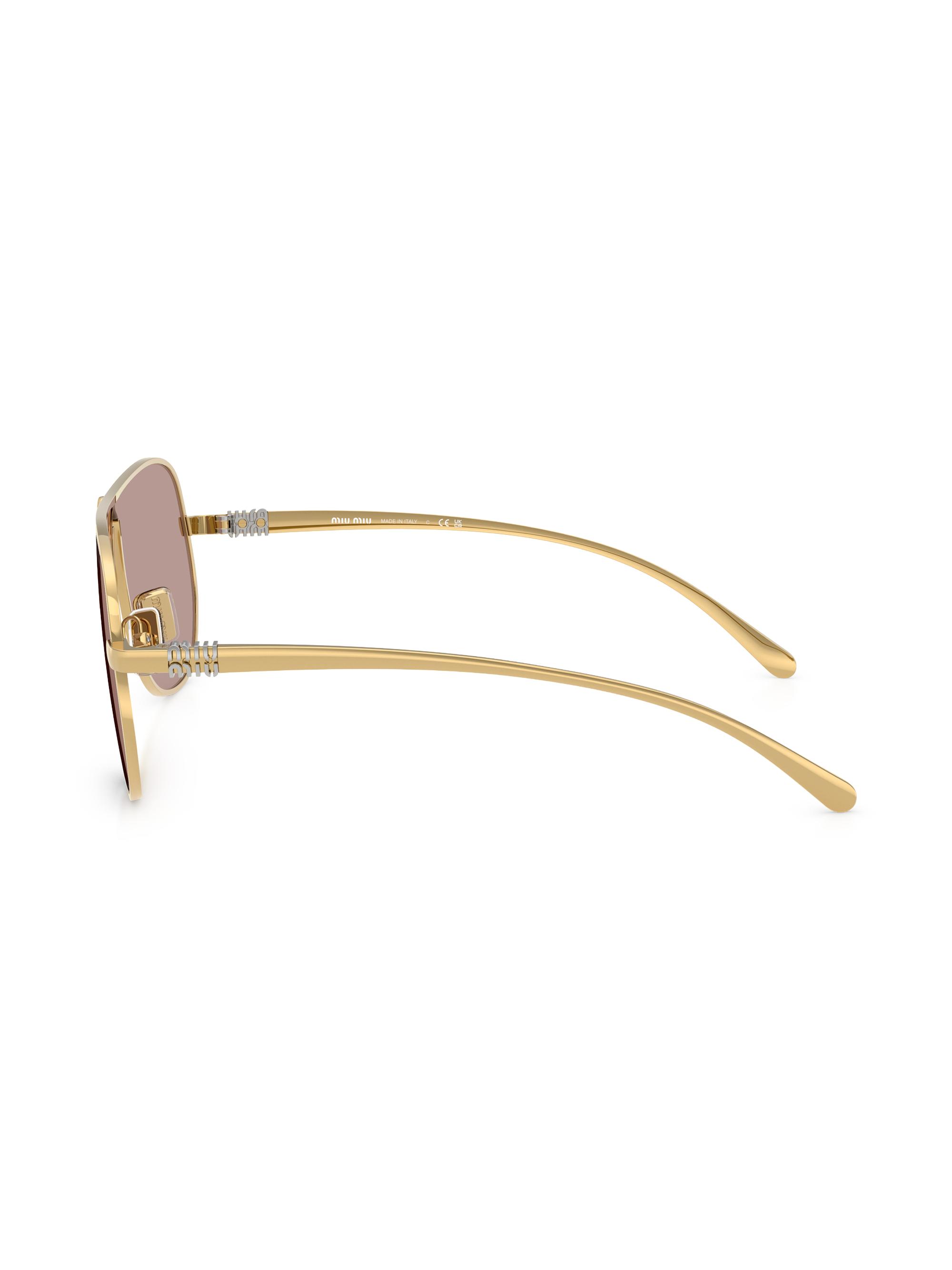 Miu Miu 66MM Aviator Sunglasses | Saks Fifth Avenue
