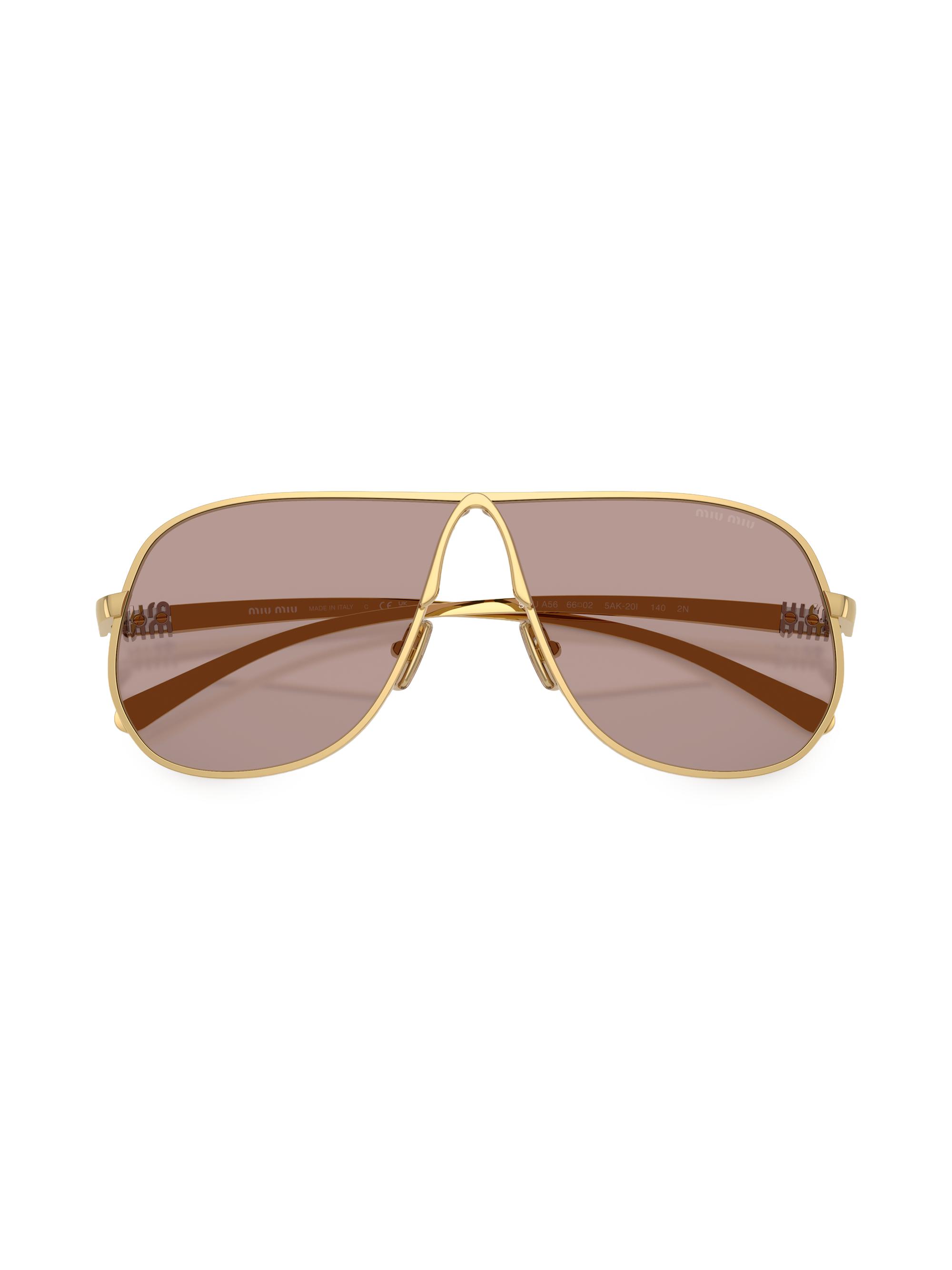 Miu Miu 66MM Aviator Sunglasses | Saks Fifth Avenue