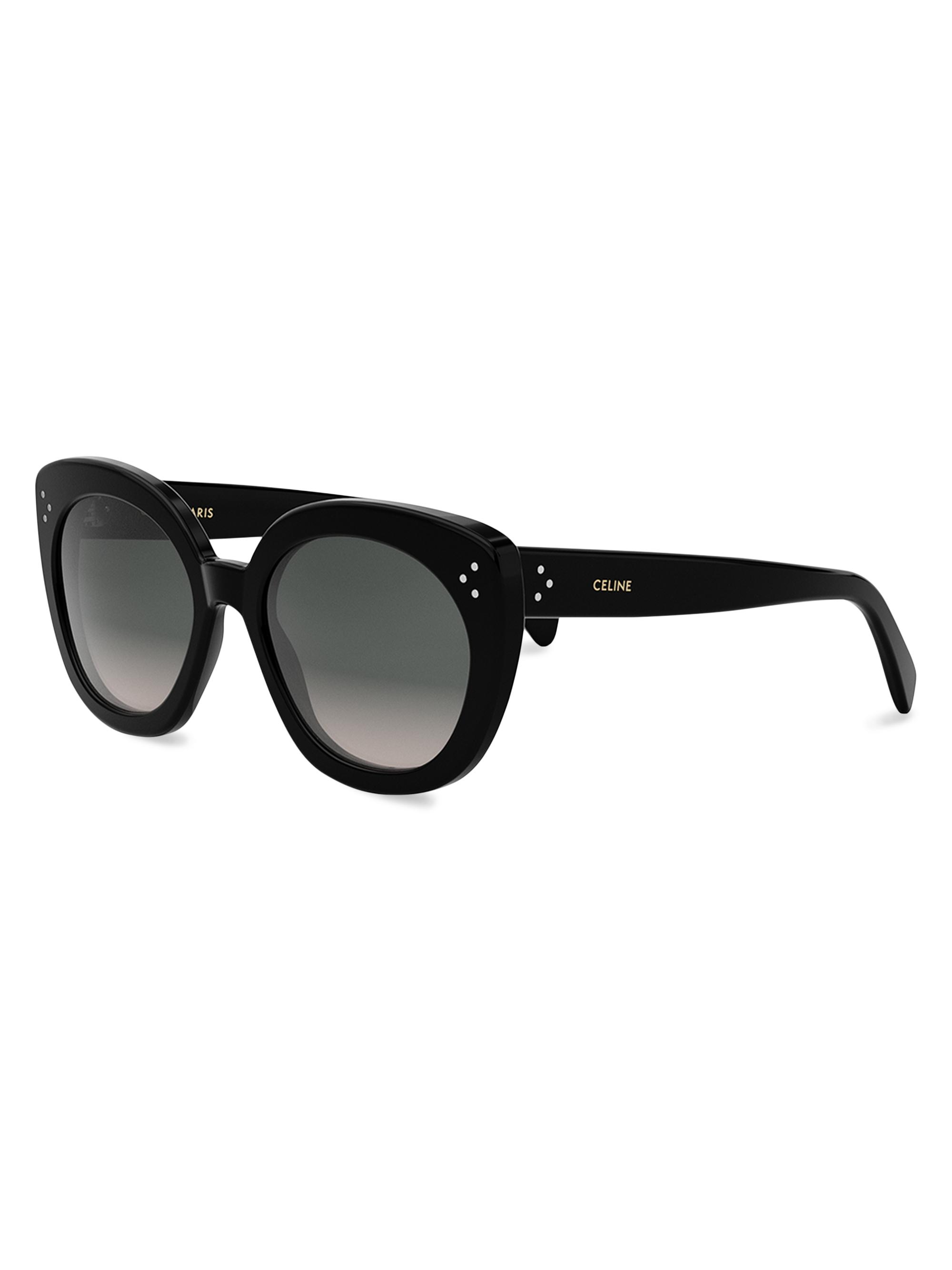CELINE CELINE 3 Dots 51MM Butterfly Sunglasses | Saks Fifth Avenue