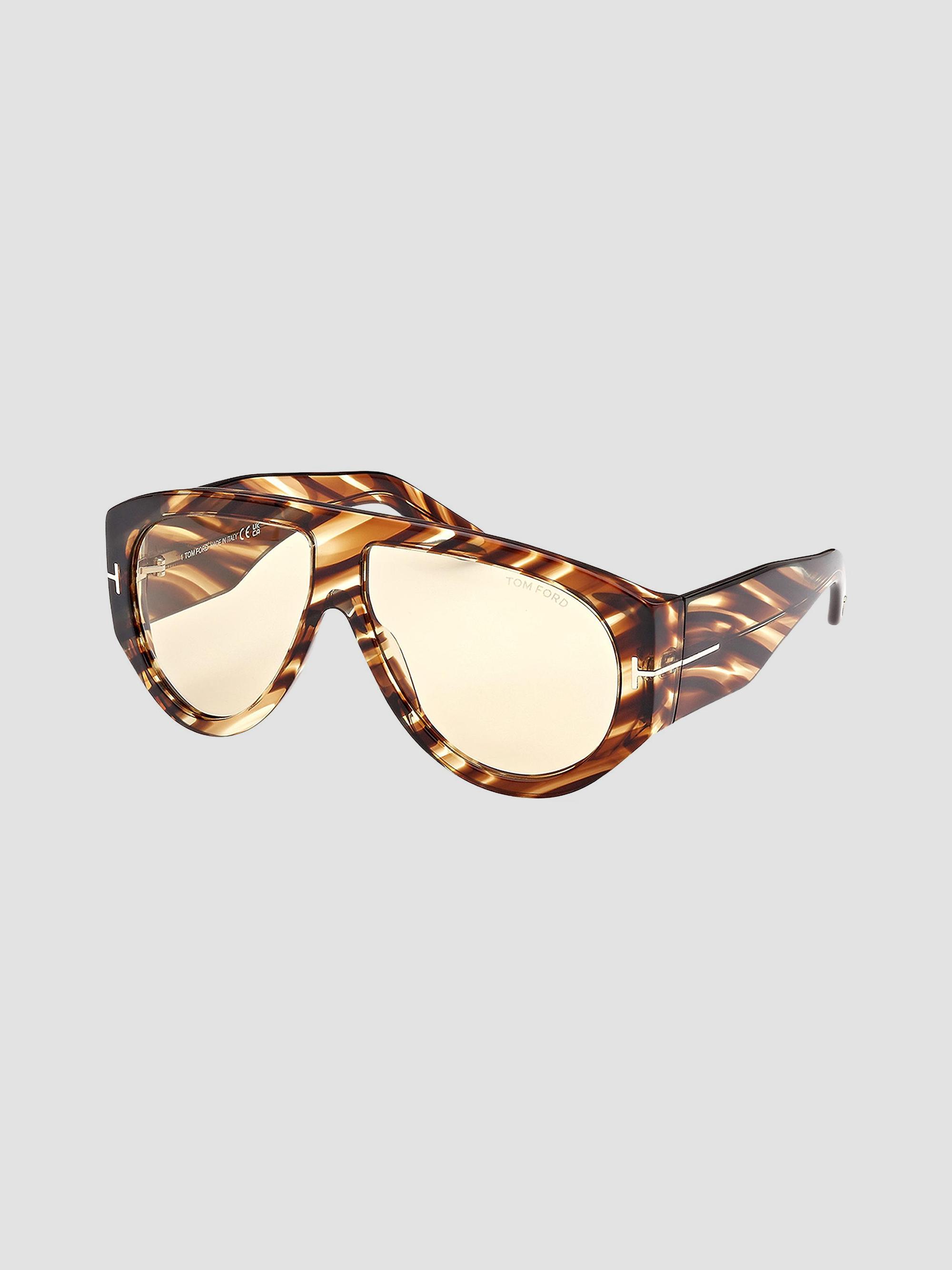 TOM FORD Bronson 60MM Shield Sunglasses | Saks Fifth Avenue