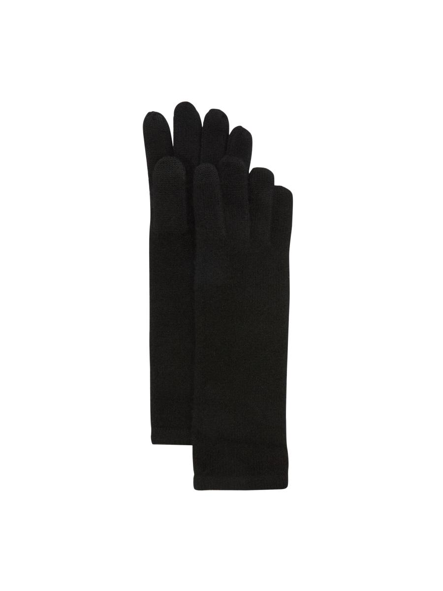 Sofia Cashmere Cashmere Jersey-Knit Mid-Length Gloves | Saks Fifth
