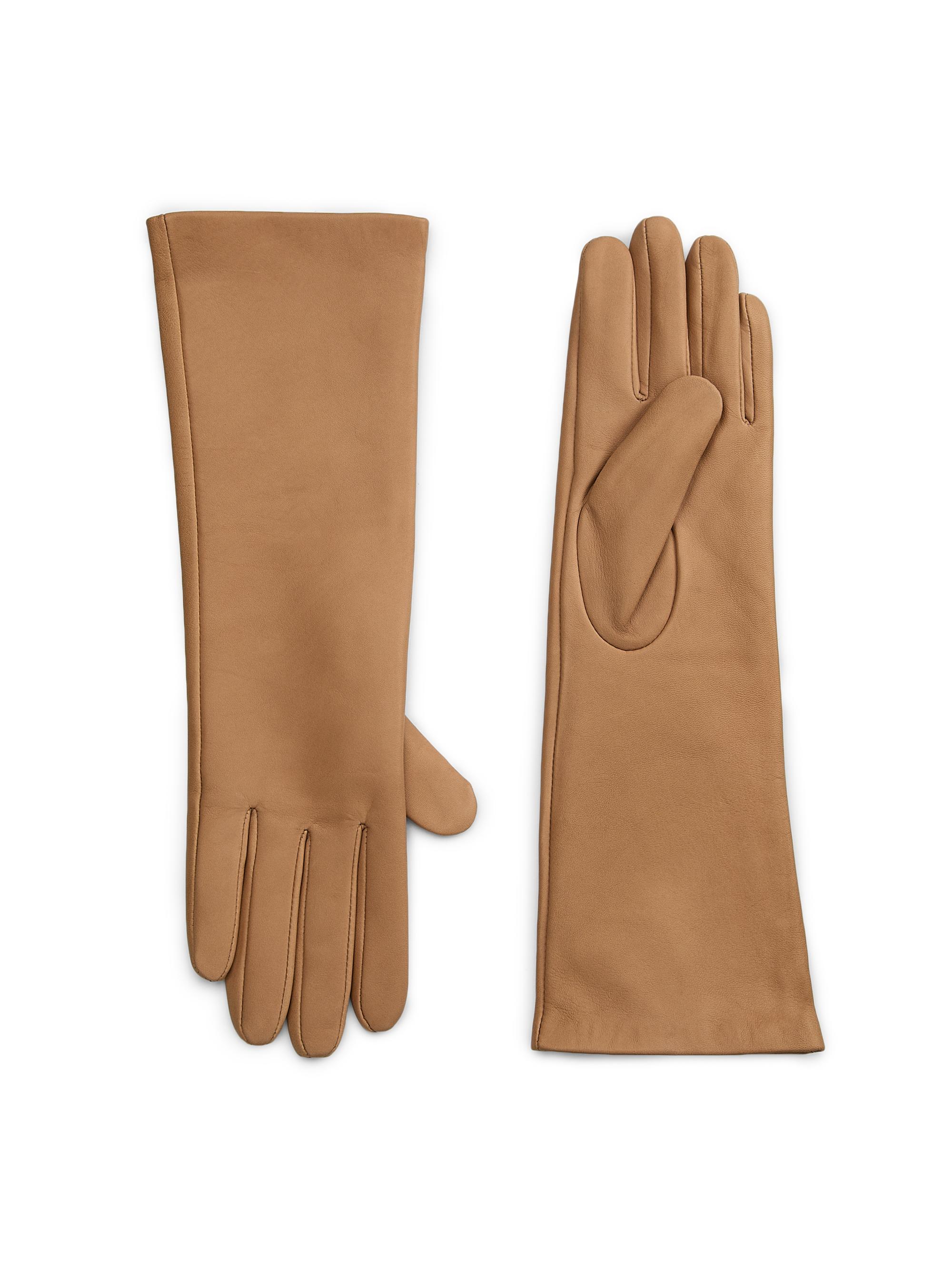 Polo Ralph Lauren Stitched Leather Gloves | Saks Fifth Avenue
