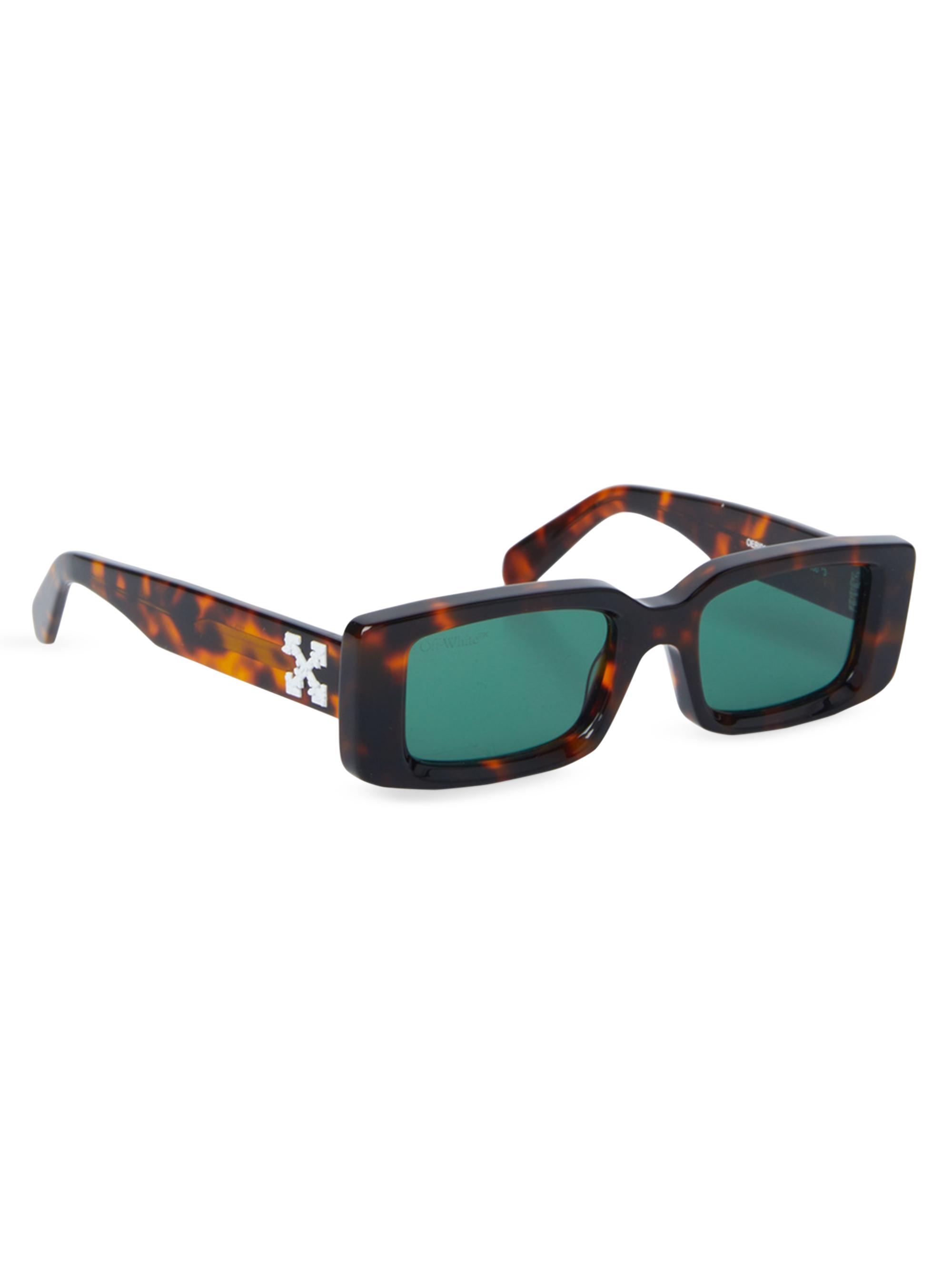 Off-White Women's Arthur 50MM Square Sunglasses - Brown Pattern