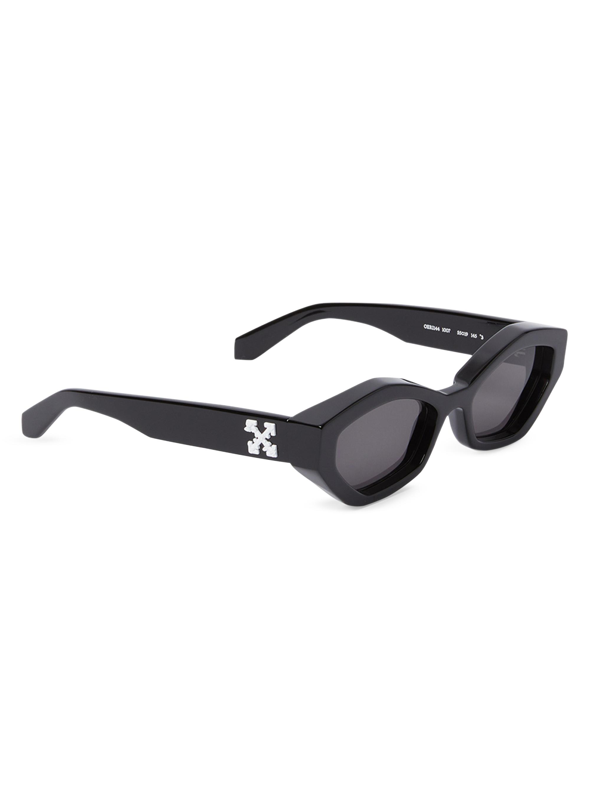 Off-White Women's Hilo 55MM Cat-Eye Sunglasses - Black