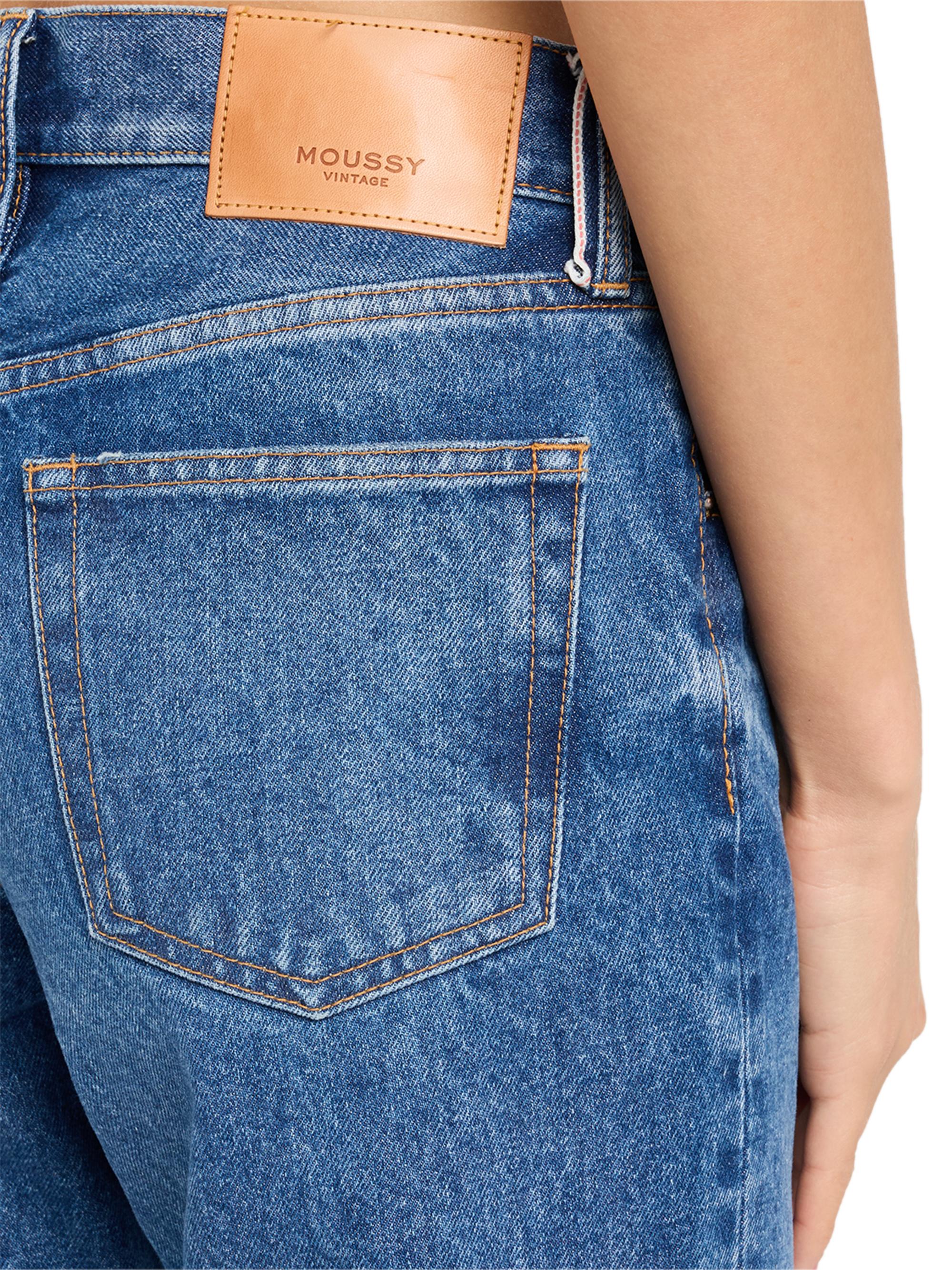 Moussy Vintage Philadelphia Straight Low-Rise Jeans | Saks Fifth