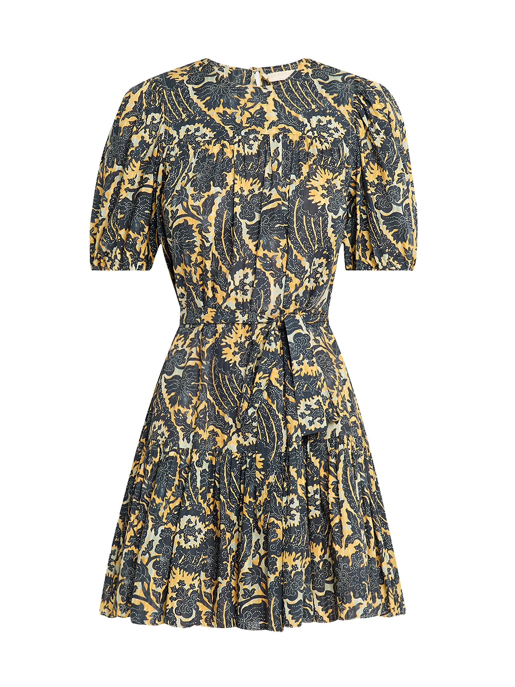 Rosalie Floral Cotton-Blend Minidress