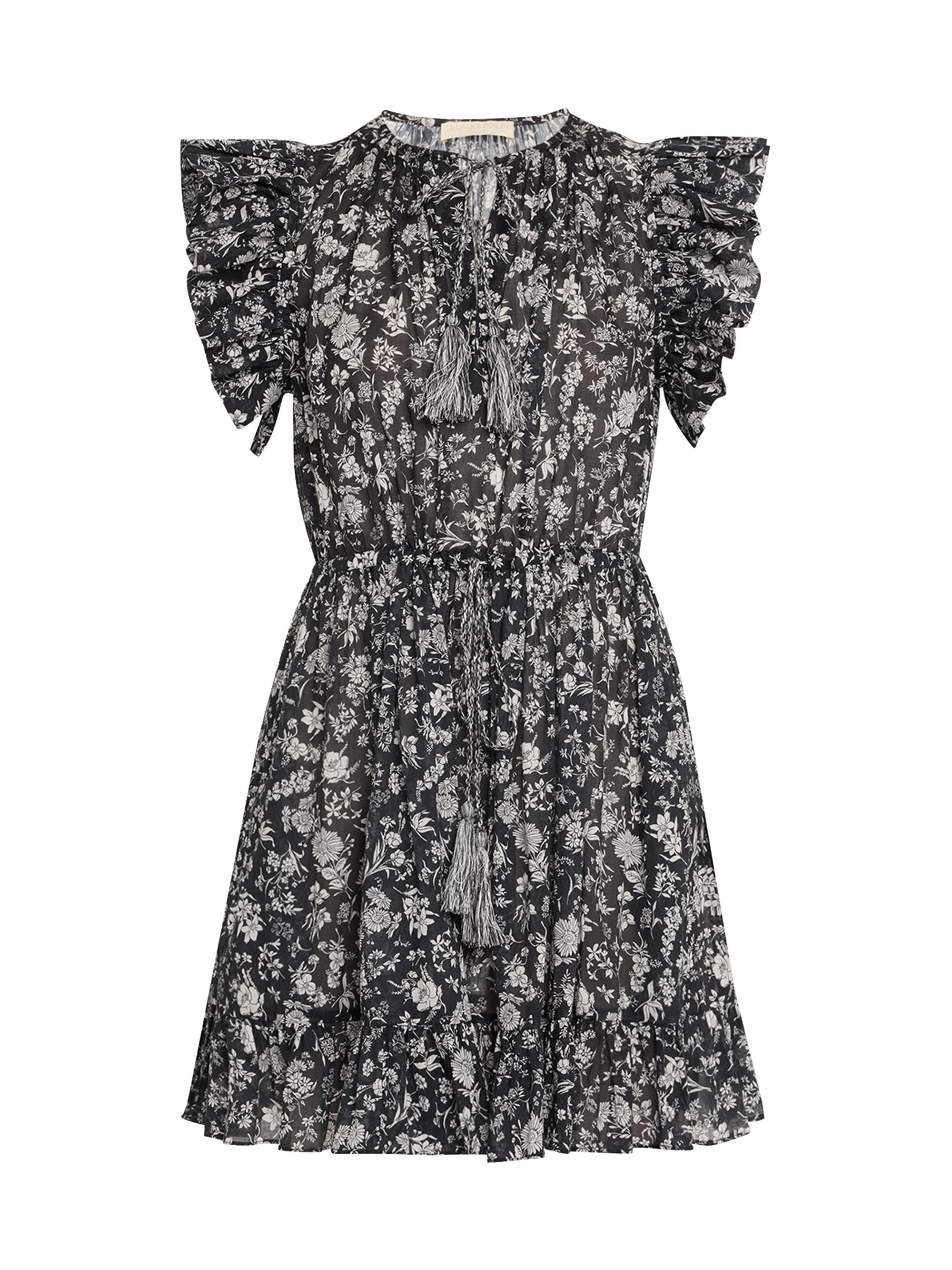 Ulla Johnson Women's Kalina Coverup Minidress - Blue Pattern