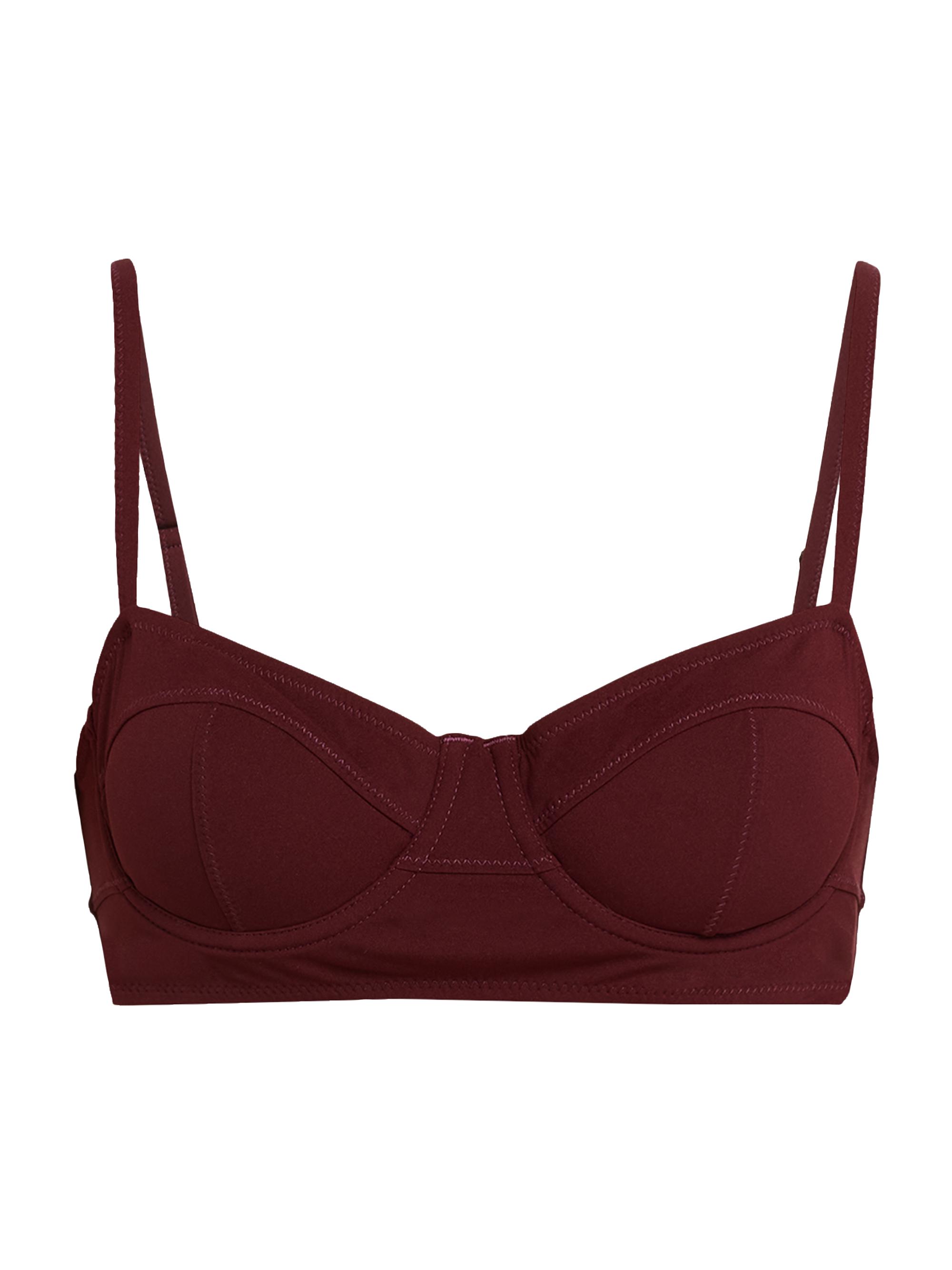 Ulla Johnson Women's Zahara Balconette Bikini Top - Red