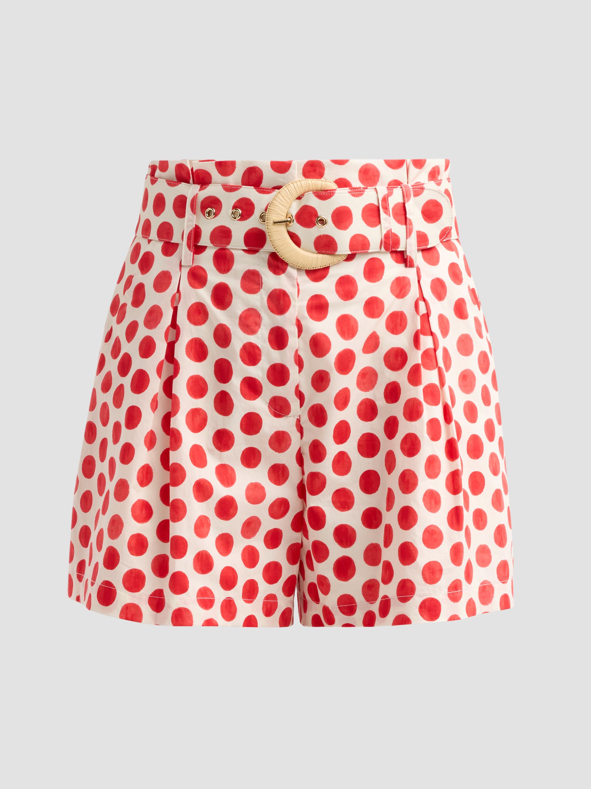 Cara Cara Women's Palmer Shorts - Celeste Spot Red