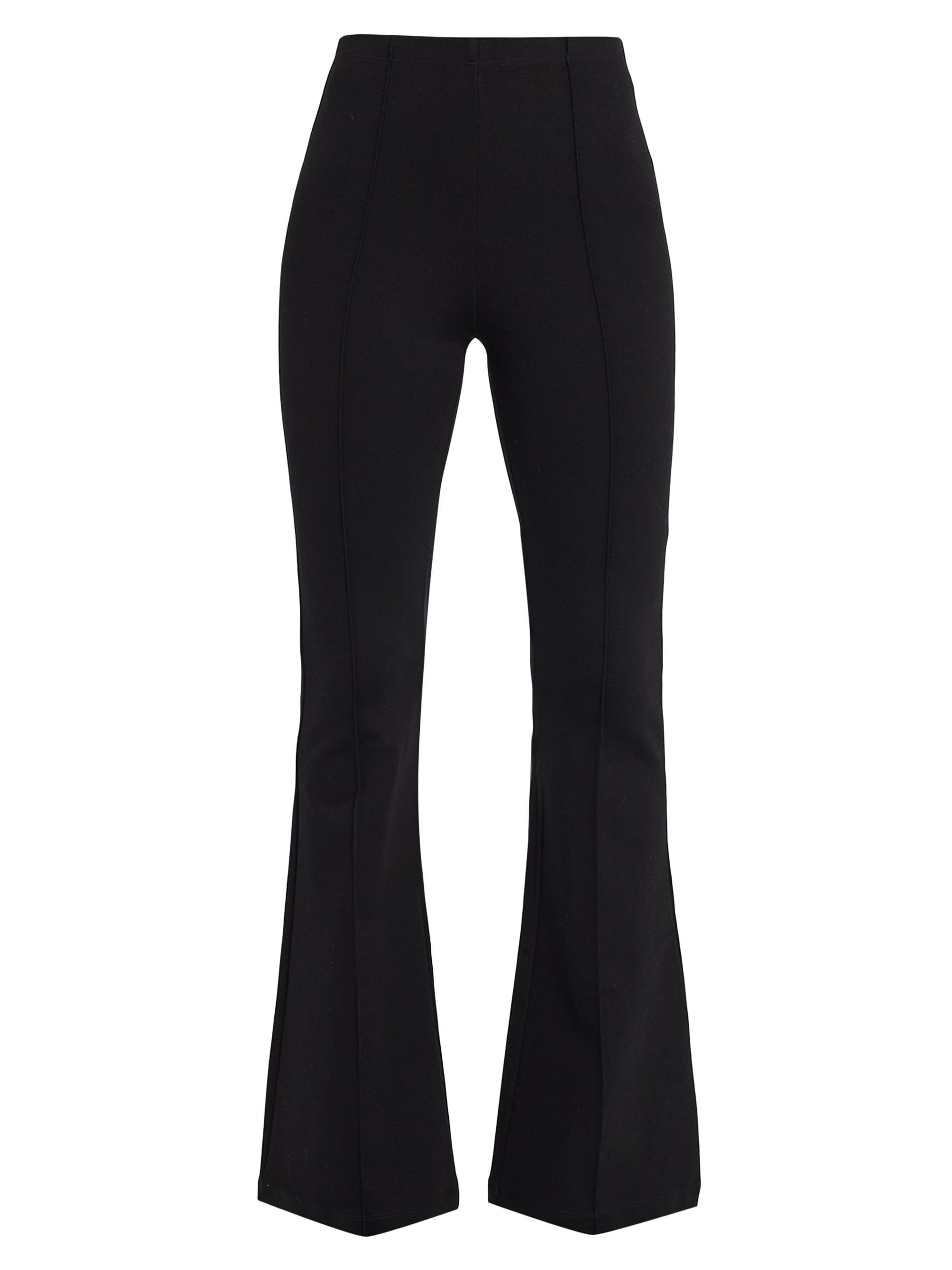 Sablyn Women's Bailey High-Rise Pintuck Flare Pants - Black