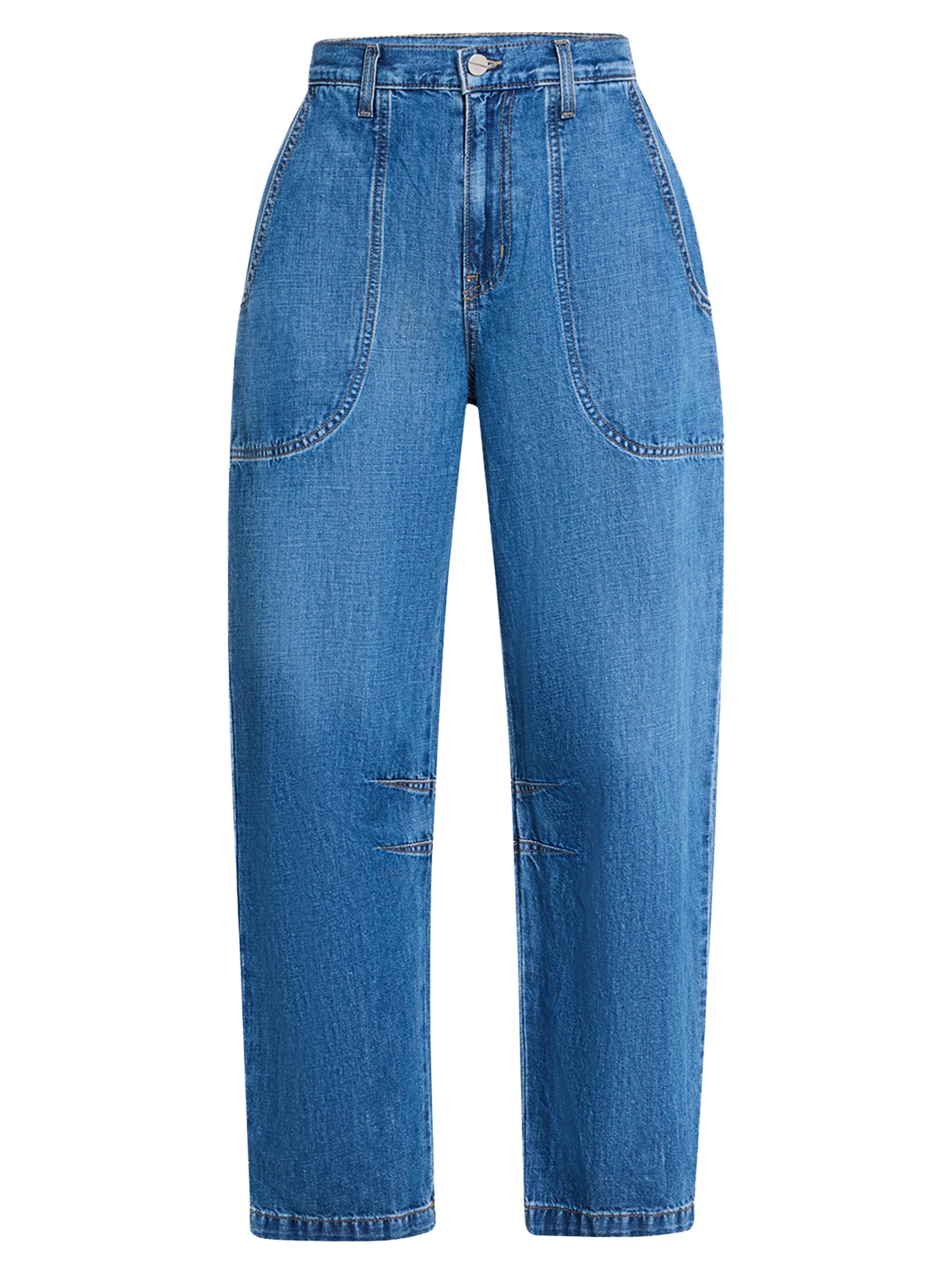 Ronny Kobo Crawford Denim Crop Jeans | Saks Fifth Avenue