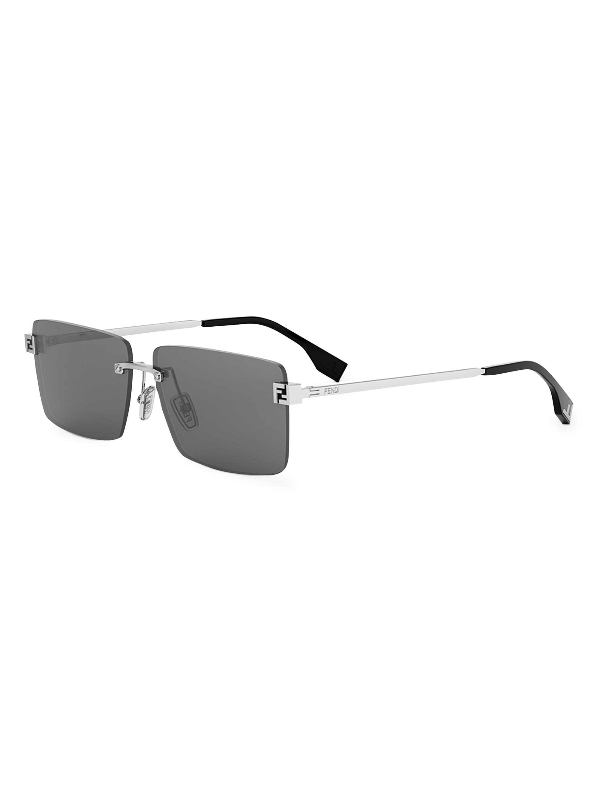 Fendi Sky 60MM Rimless Sunglasses | Saks Fifth Avenue