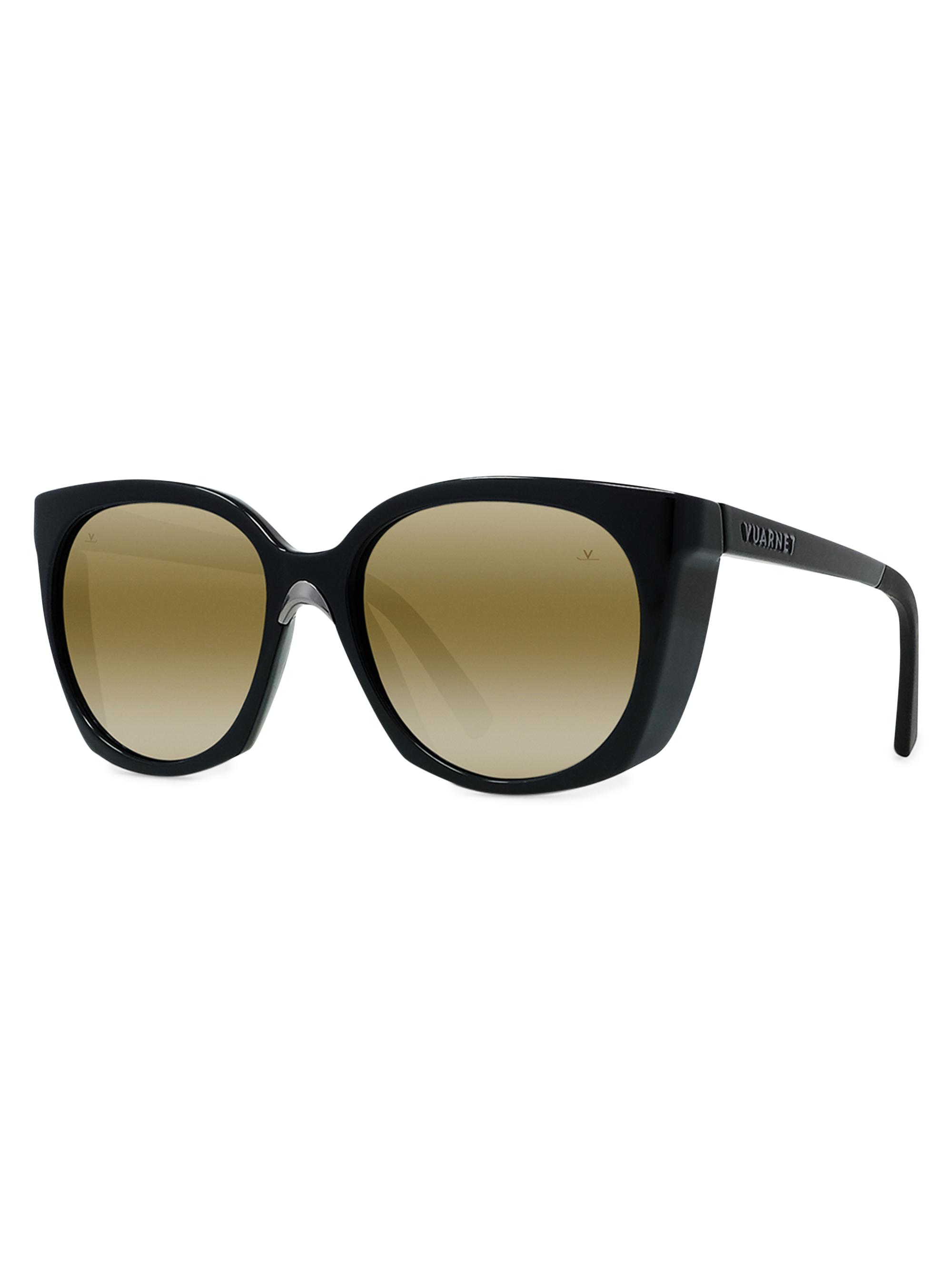 Vuarnet Men's Altitude 02 55MM Cat-Eye Sunglasses - Black Green