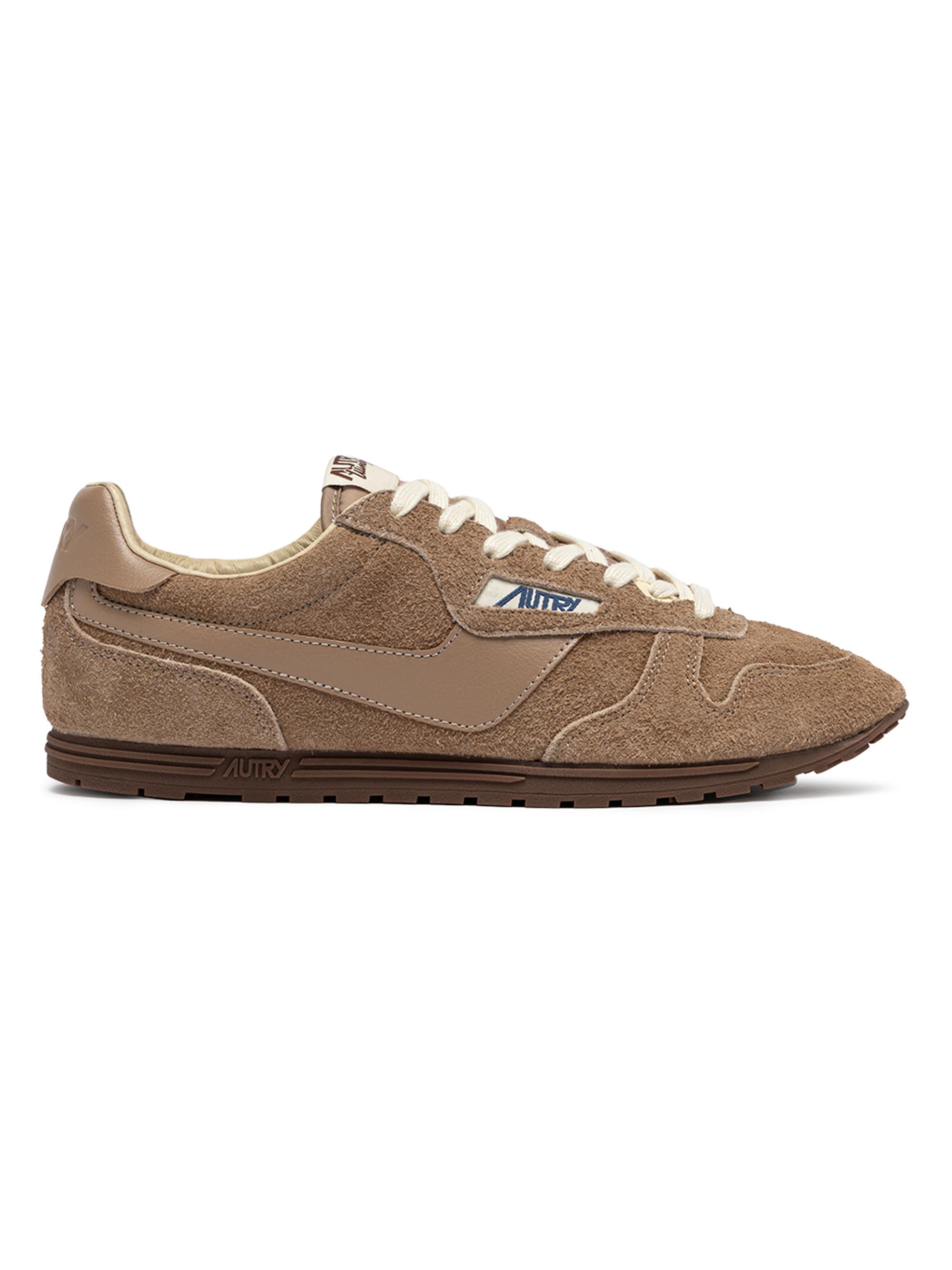 AUTRY Women's Windspin Suede Low-Top Sneakers - Peanut | Thumbnail 7