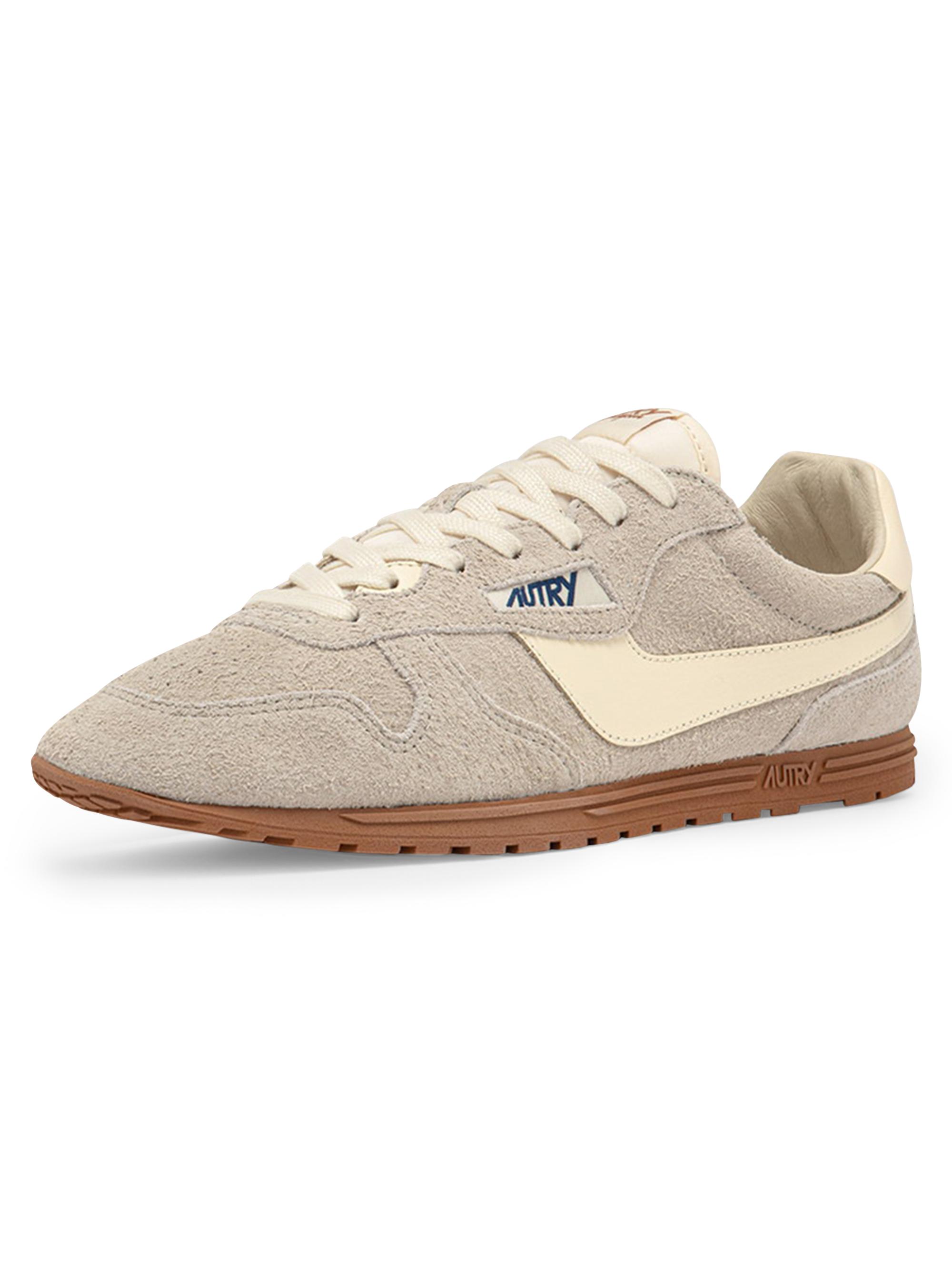 Windspin Retro Leather Sneakers