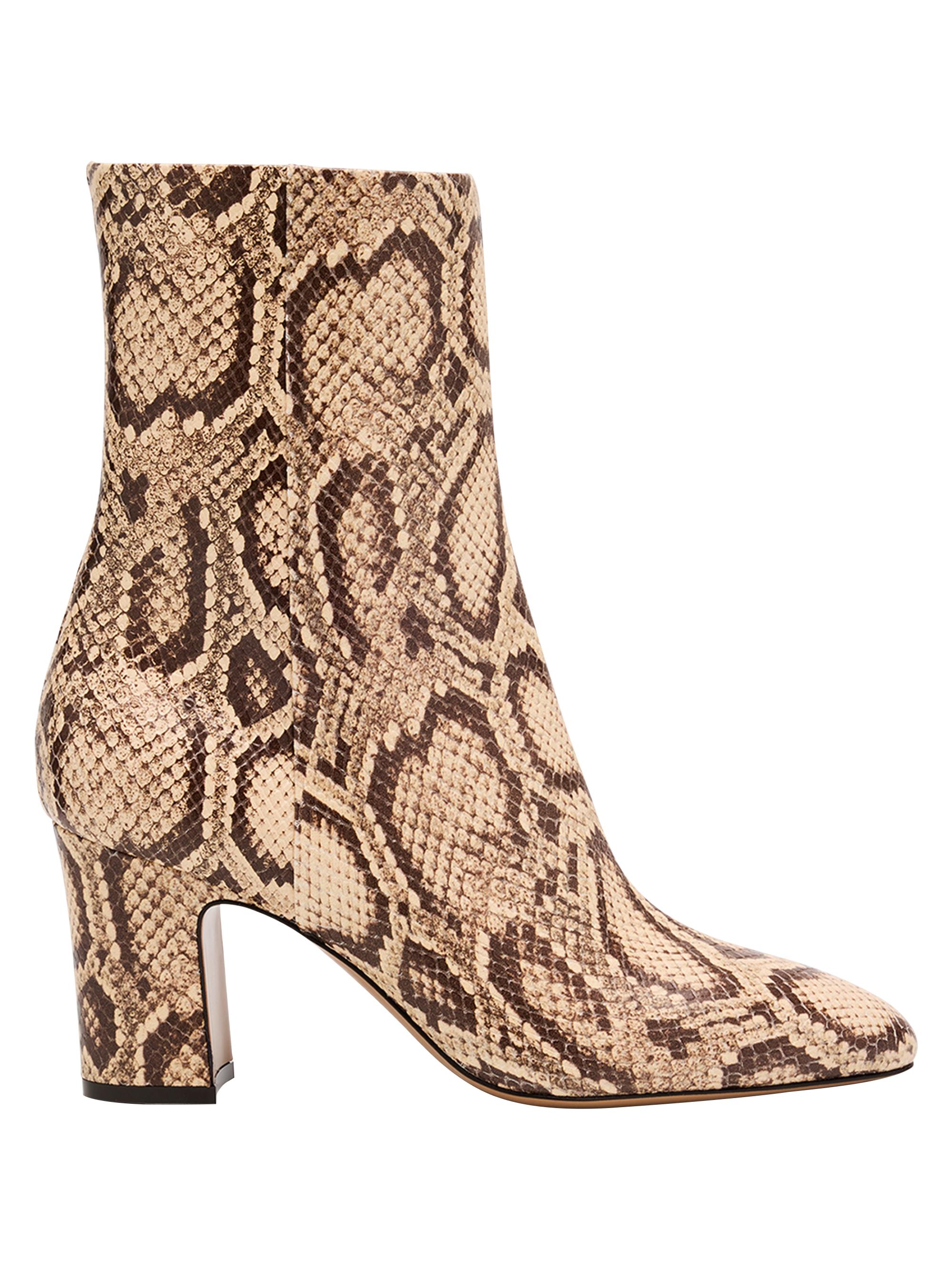 Paris Texas Women's Lavinia 75MM Snake-Embossed Leather Ankle Boots - Python