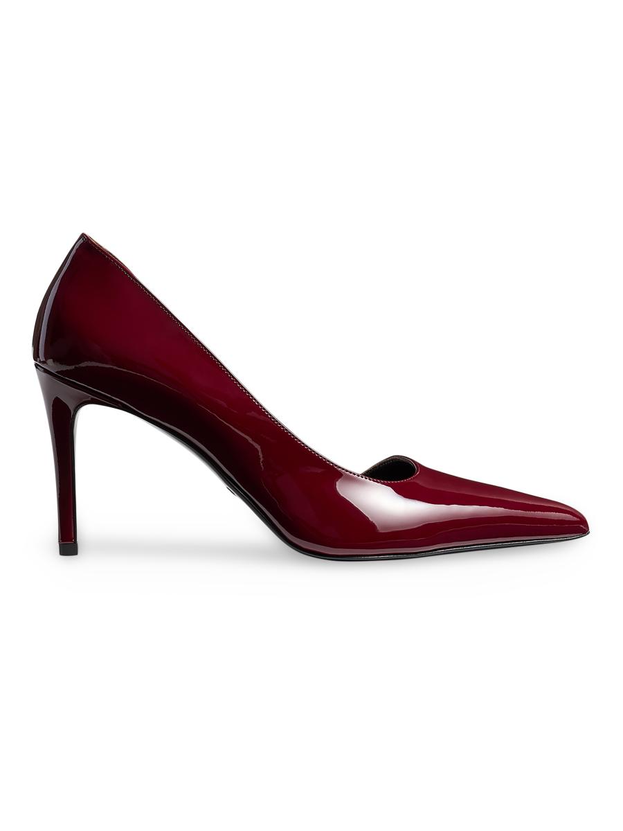 Khaite Jett 85MM Patent Leather d'Orsay Pumps | Saks Fifth Avenue