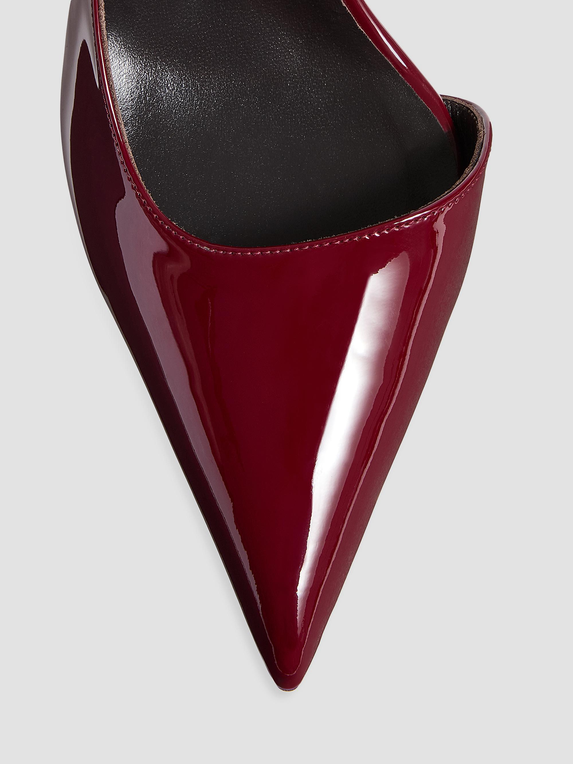 Khaite Jett 85MM Patent Leather d'Orsay Pumps | Saks Fifth Avenue