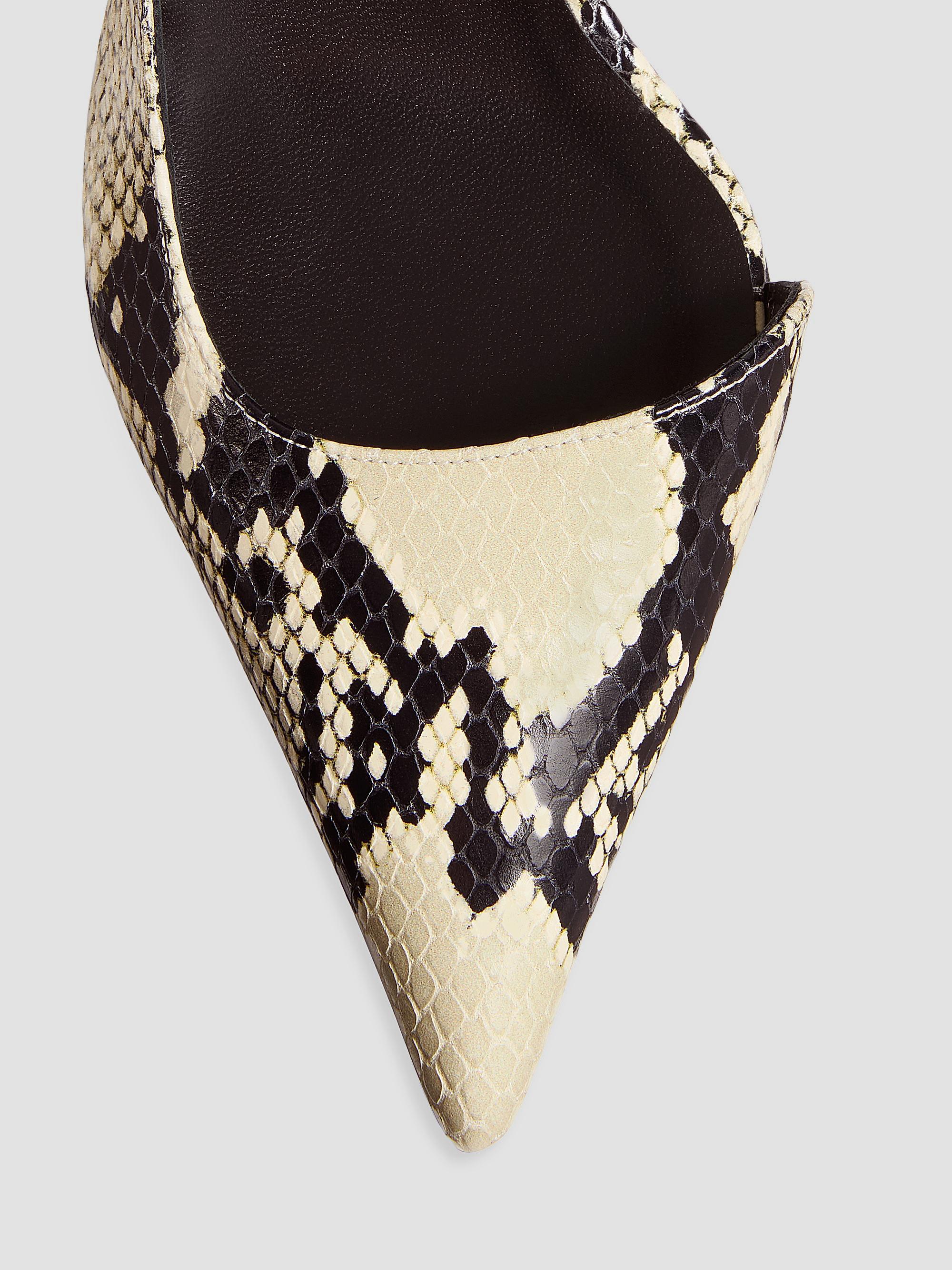 Khaite Jett 45MM Snakeskin Leather d'Orsay Pumps | Saks Fifth Avenue