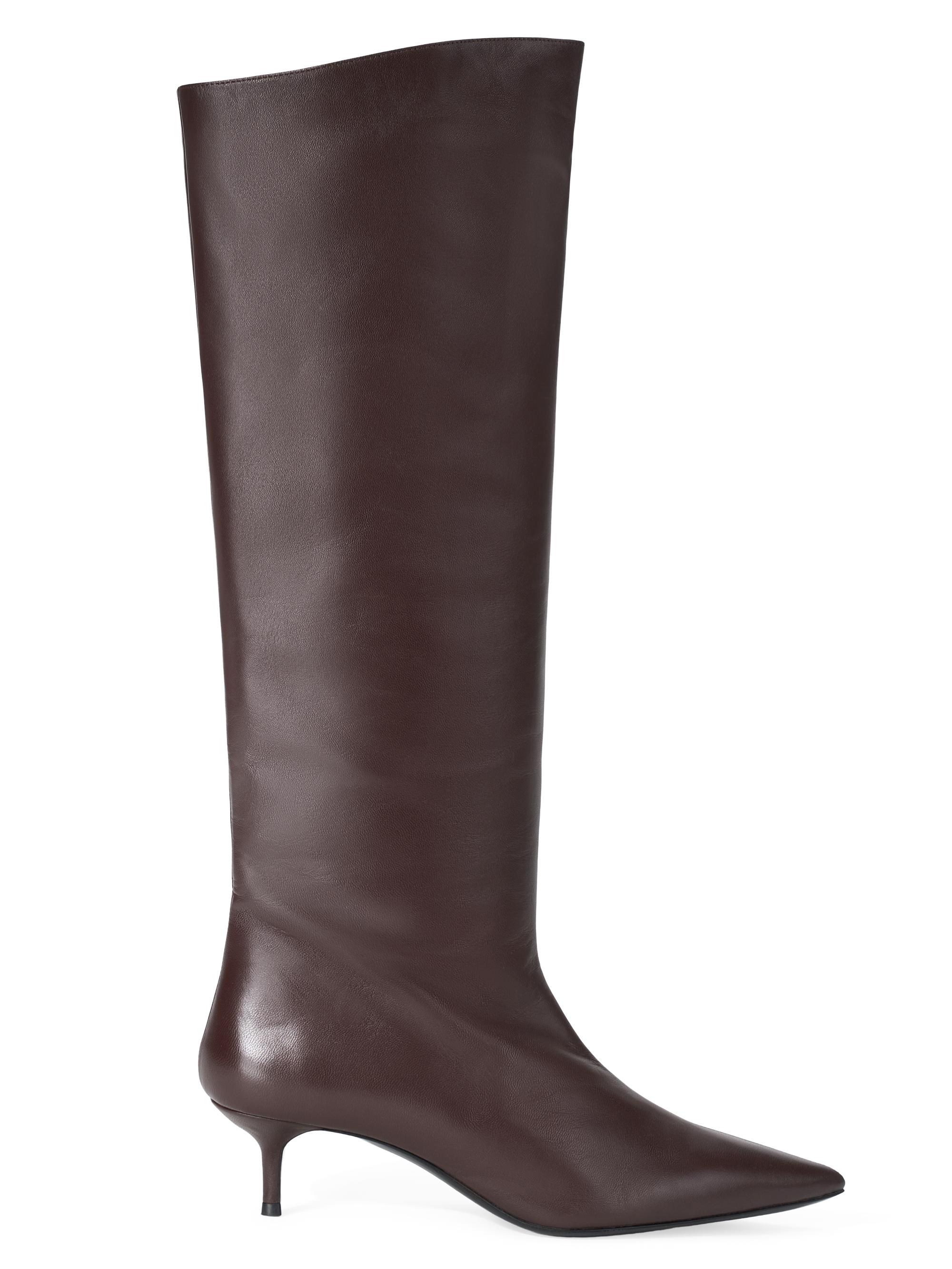 Staud Women's Sebastian 50MM Leather Knee-High Boots - Espresso