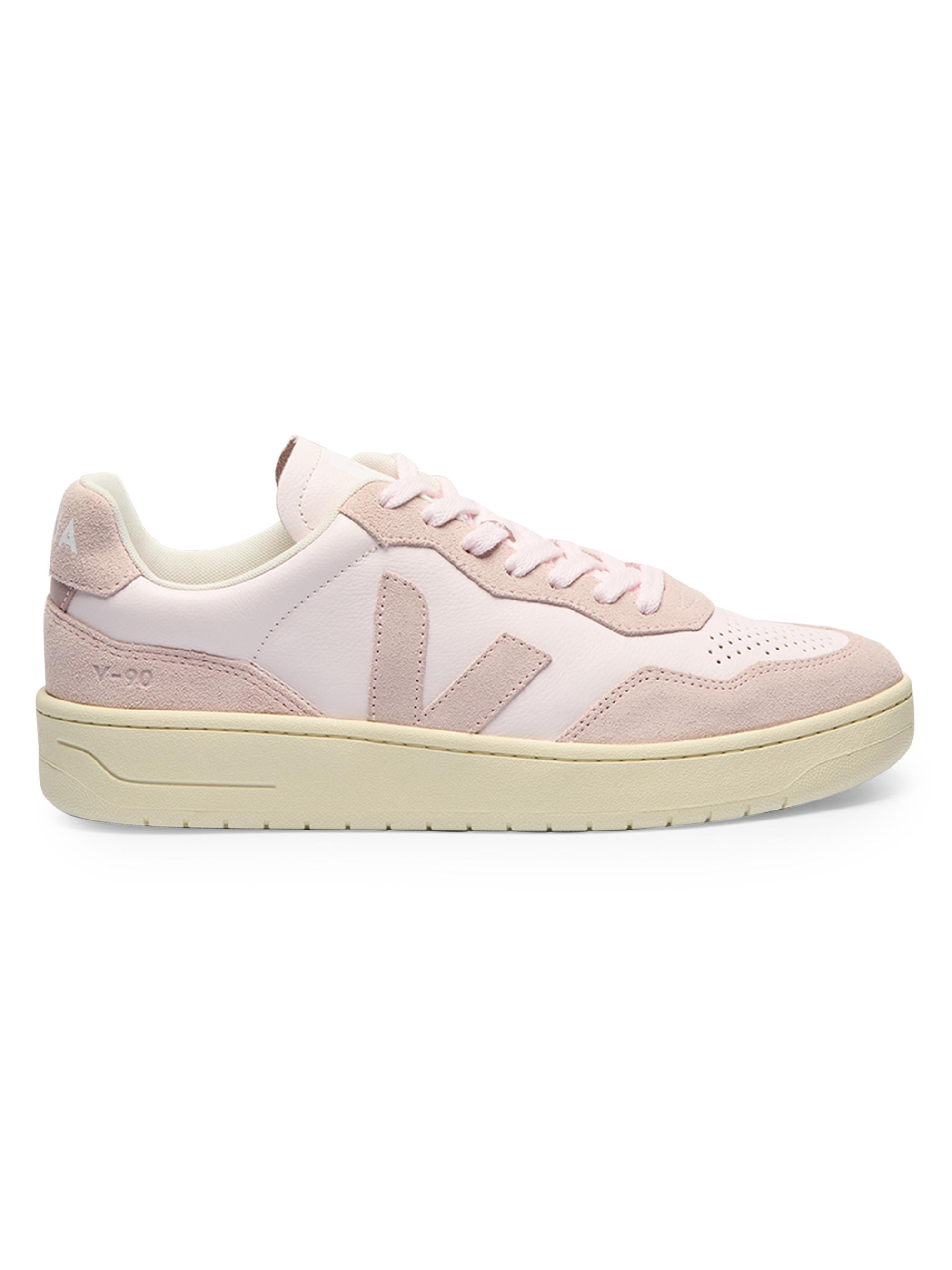 Veja Women's V-0 Leather & Suede Low-Top Sneakers - Pale Pink