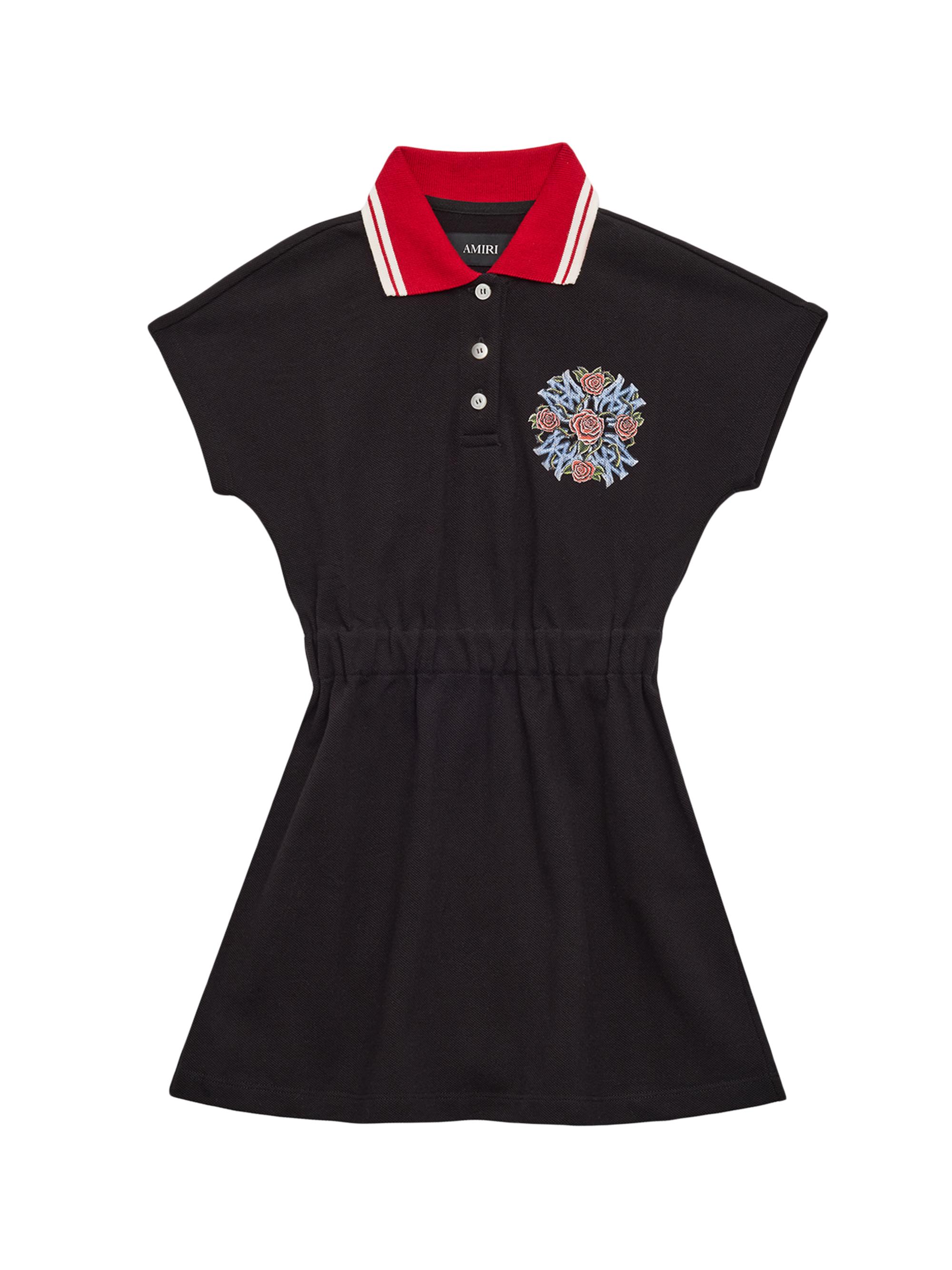 Amiri Little Girl's & Girl's Out Of Trouble Cotton Polo Dress - Black