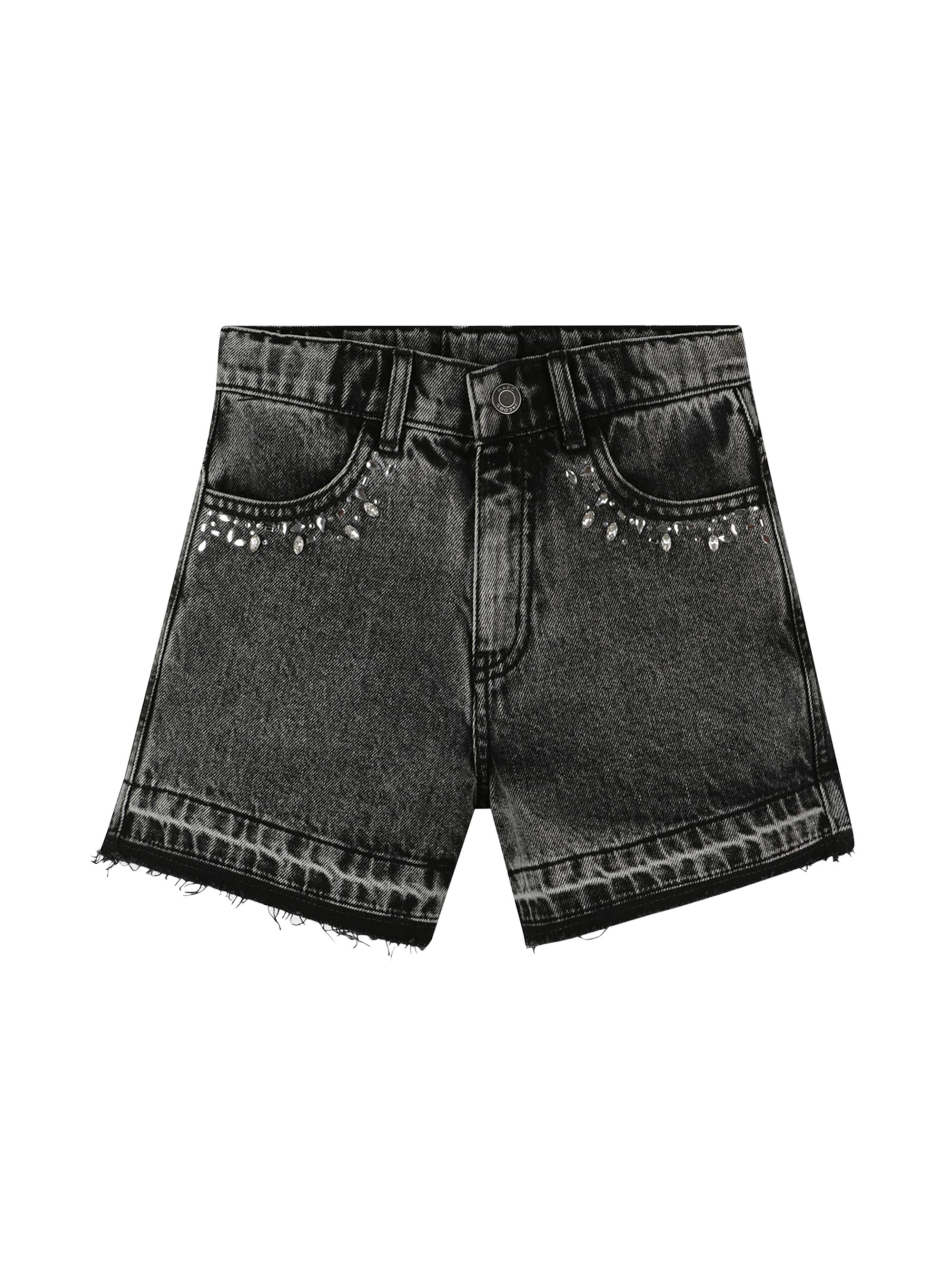 Girl's Cotton Denim Shorts