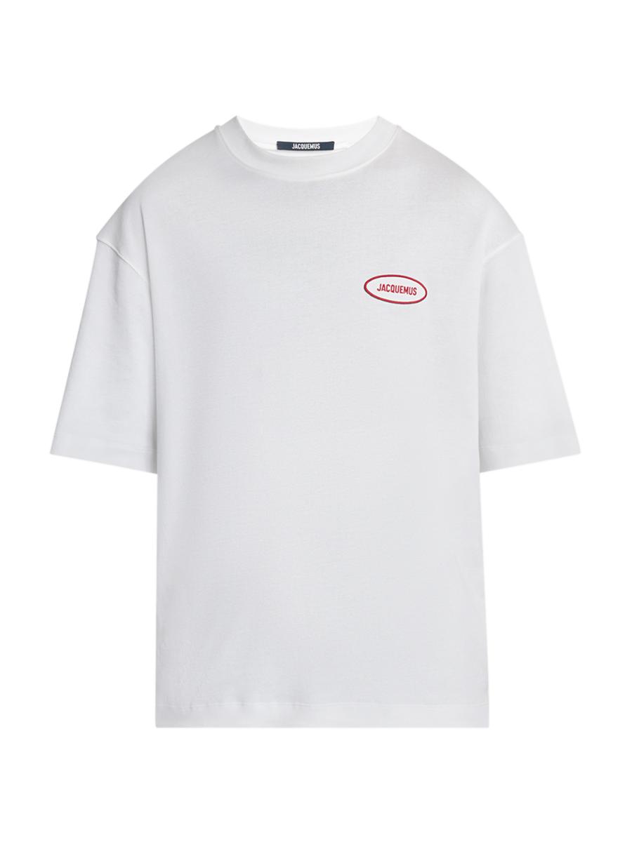 Jacquemus Stazione Logo-Patch T-Shirt | Saks Fifth Avenue