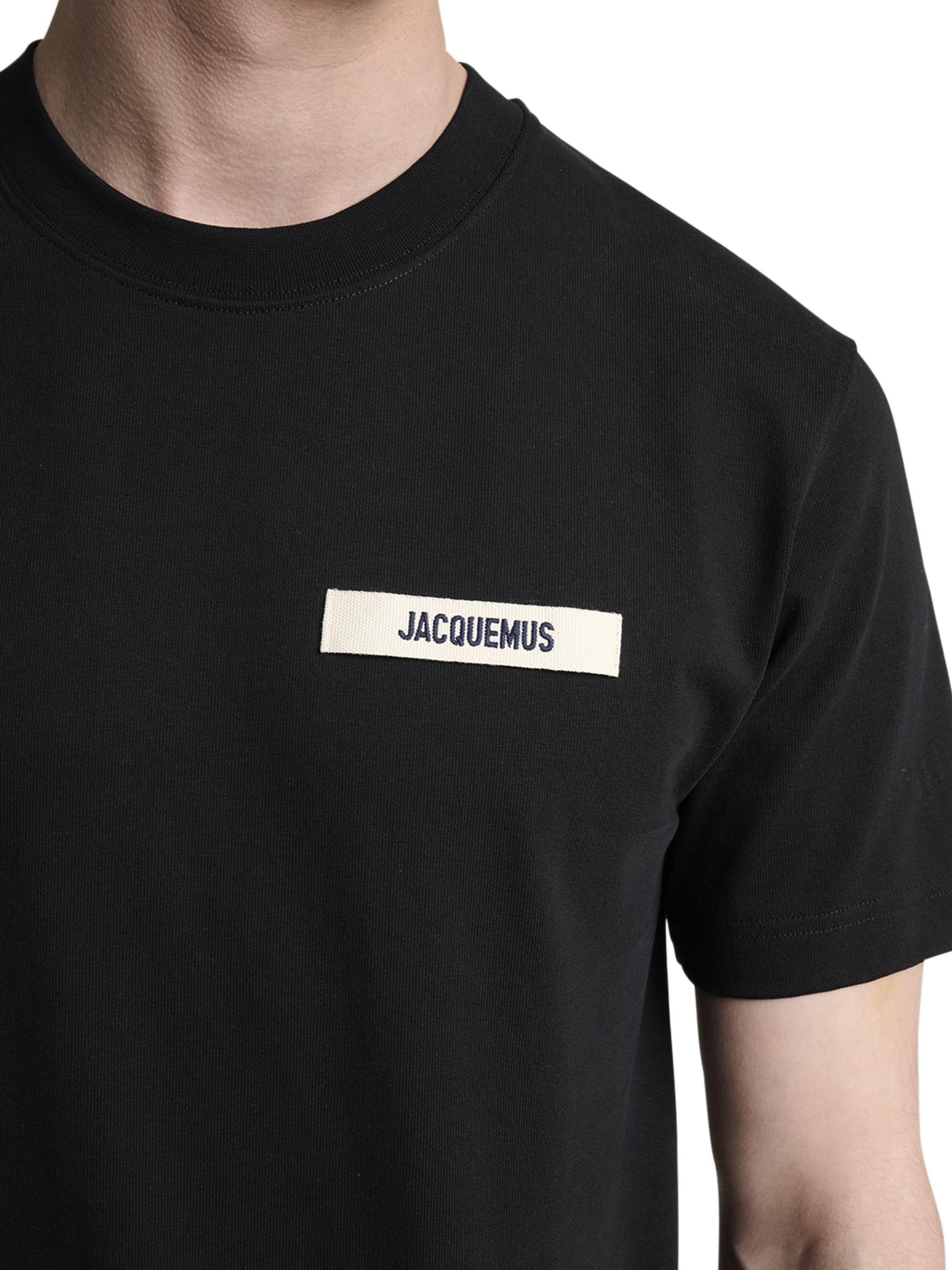 Jacquemus Grosgrain Logo Cotton T-Shirt | Saks Fifth Avenue