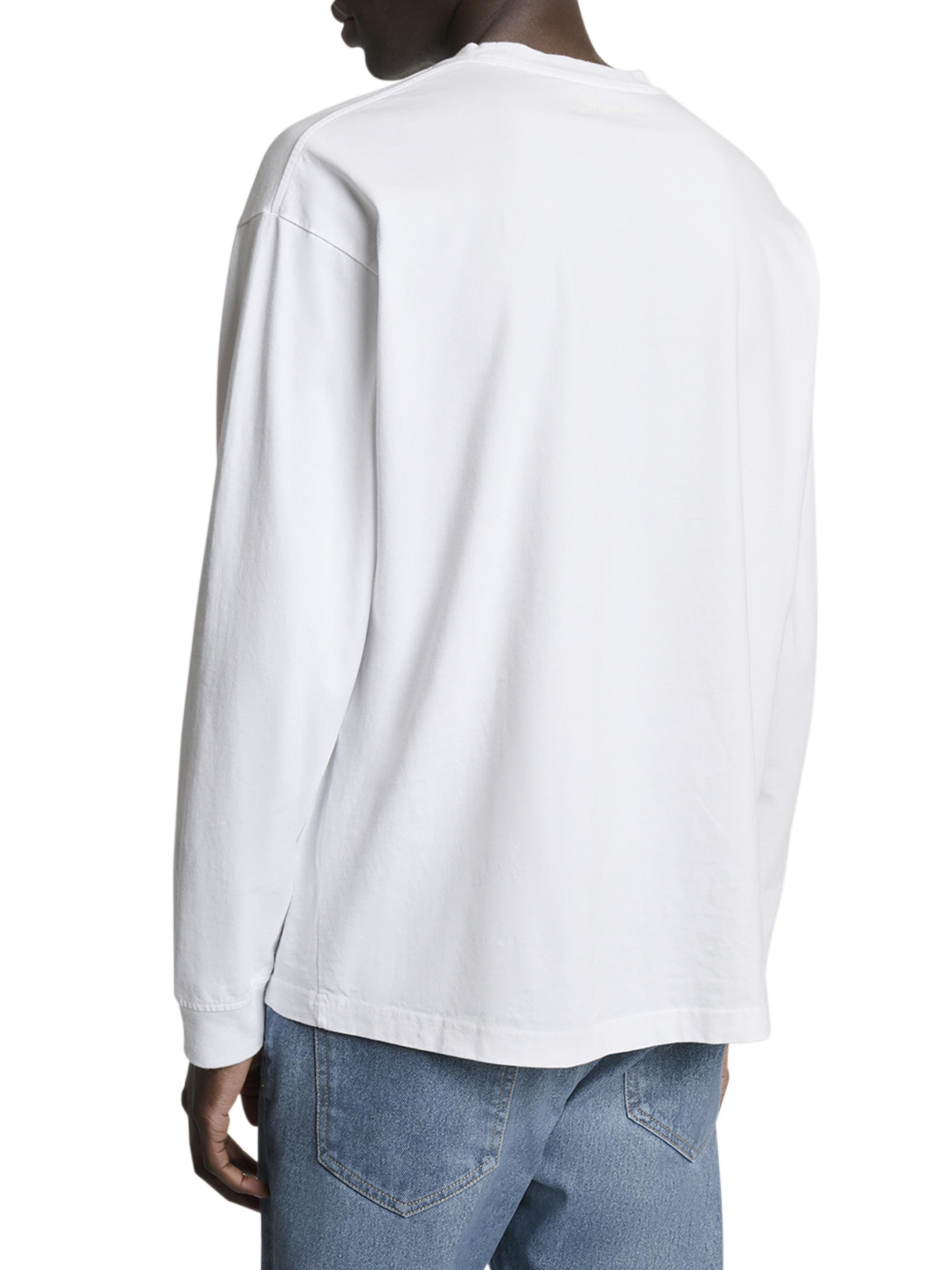 Jacquemus J-Embroidered Long-Sleeve T-Shirt | Saks Fifth Avenue