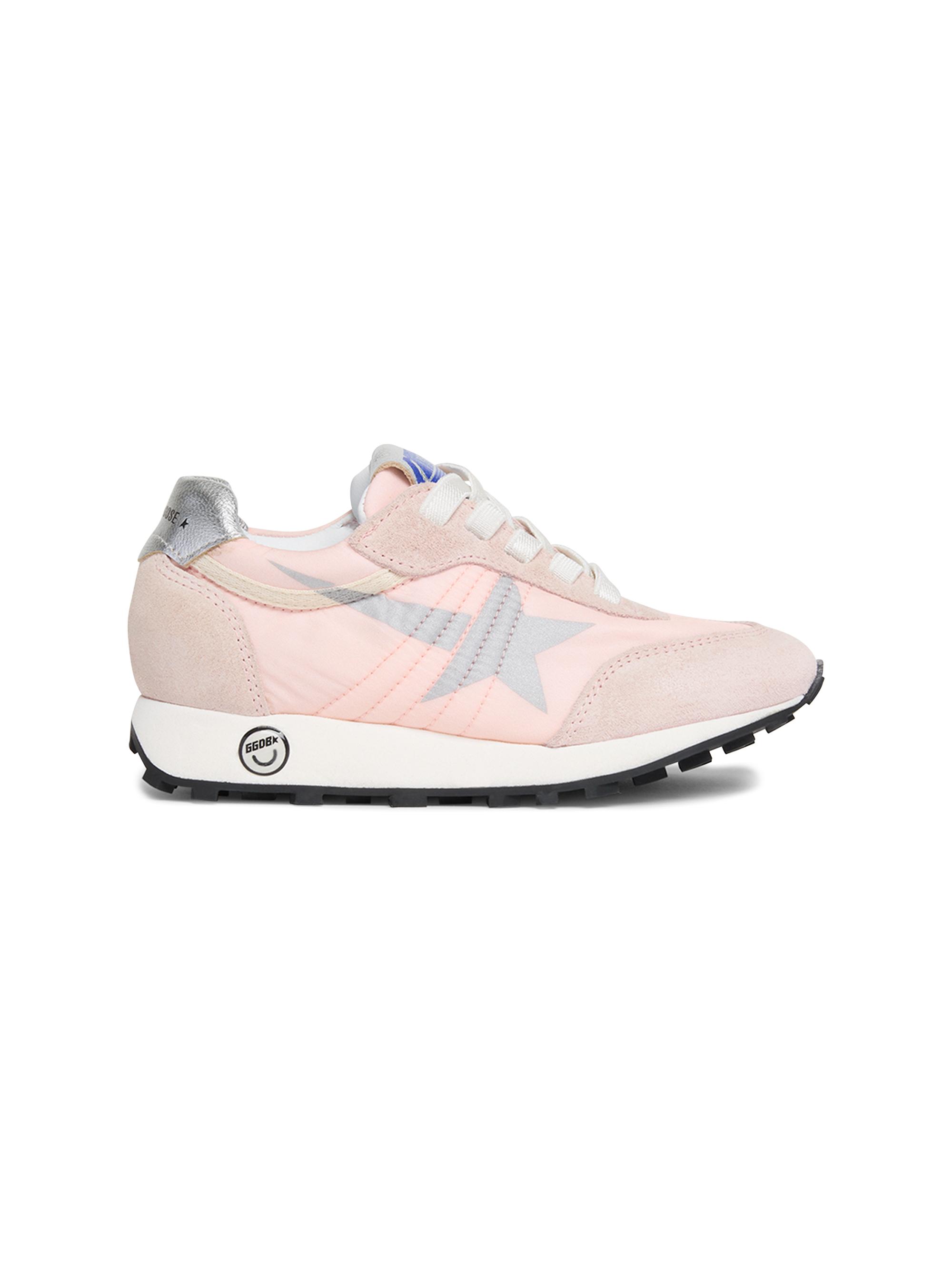 Golden Goose Baby Girl's & Little Girl's Marathon Nylon Running Sneakers - Pink 8 (Toddler)
