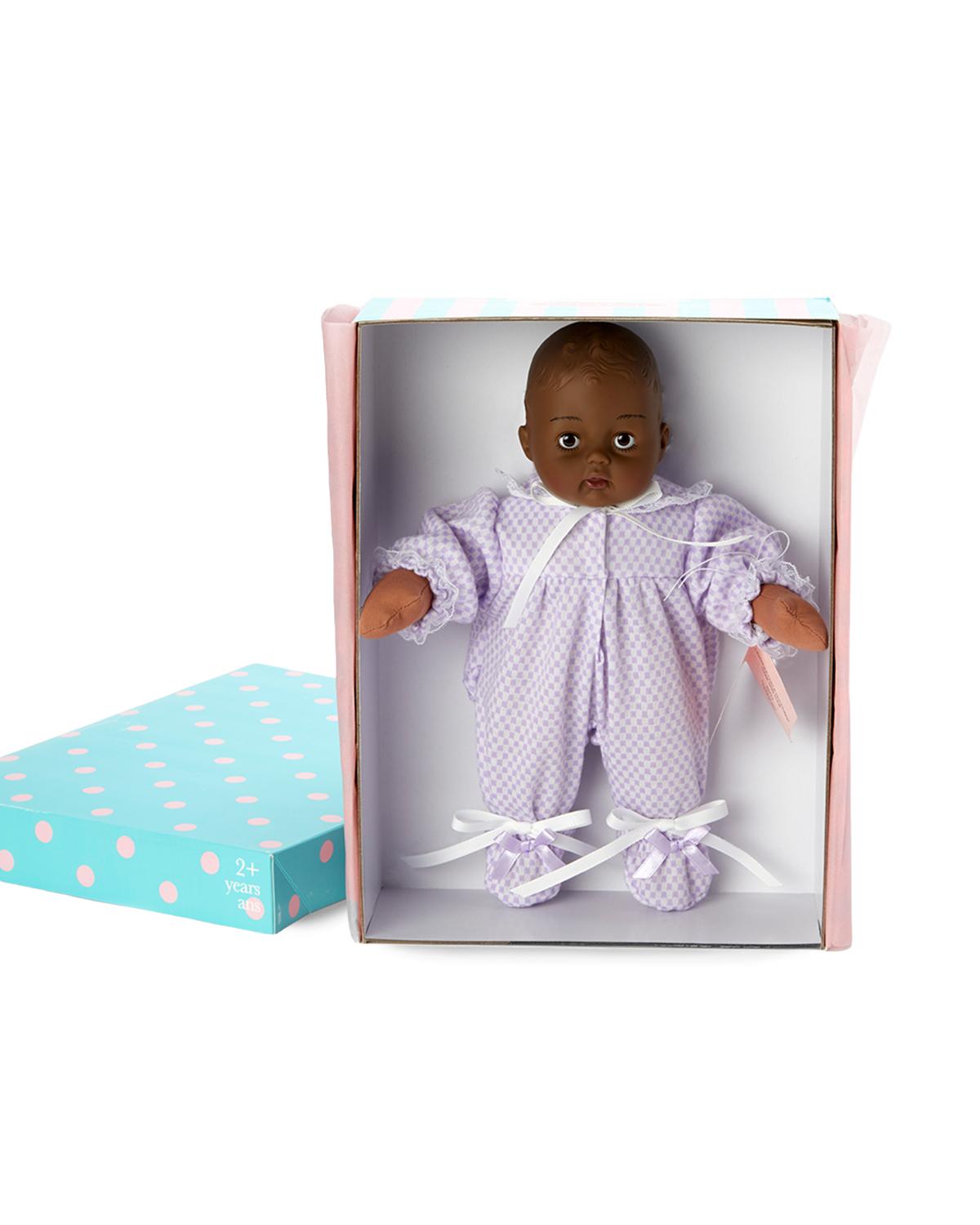 Madame Alexander Huggum Lavender Check Doll, 12-Inch