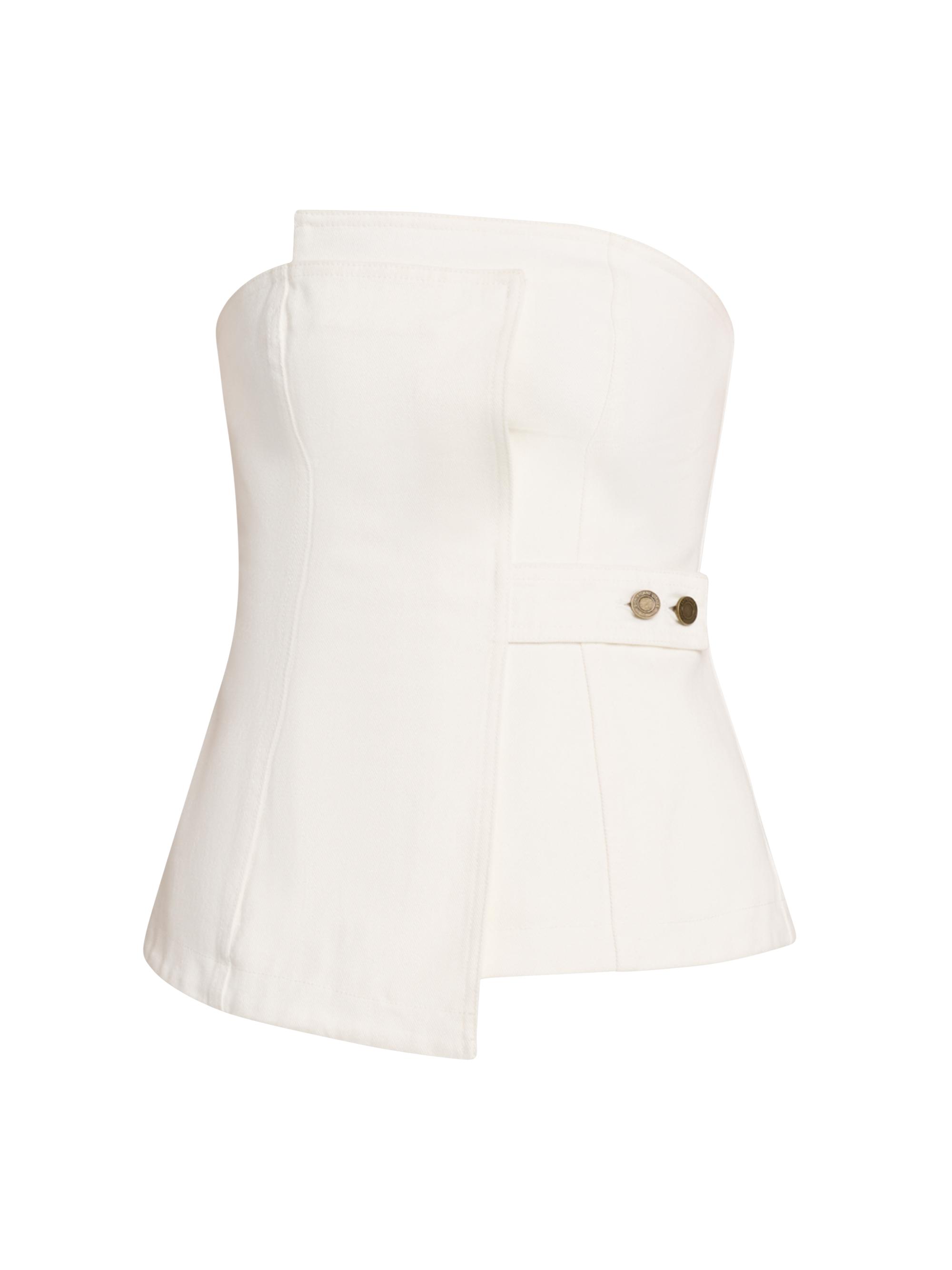 Significant Other Women's Micah Denim Strapless Top -