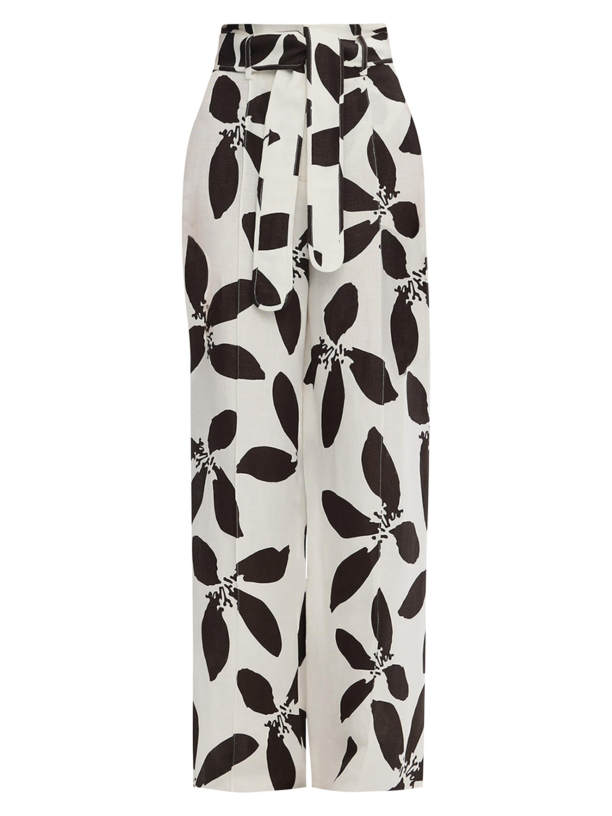 Significant Other Women's Jennifer Floral Wide-Leg Pants - Brown