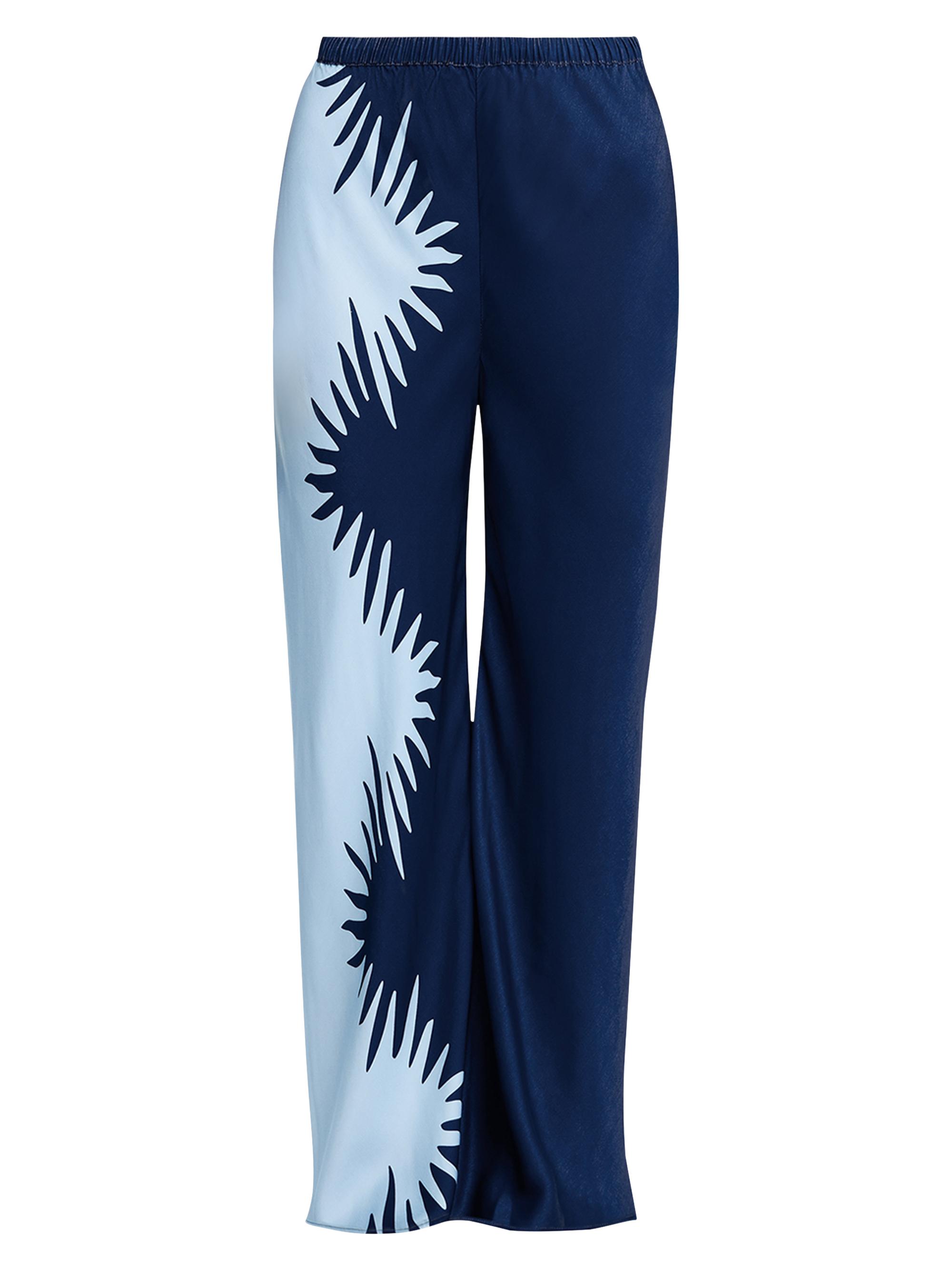Significant Other Women's Flossie Abstract-Print Pants - Blue