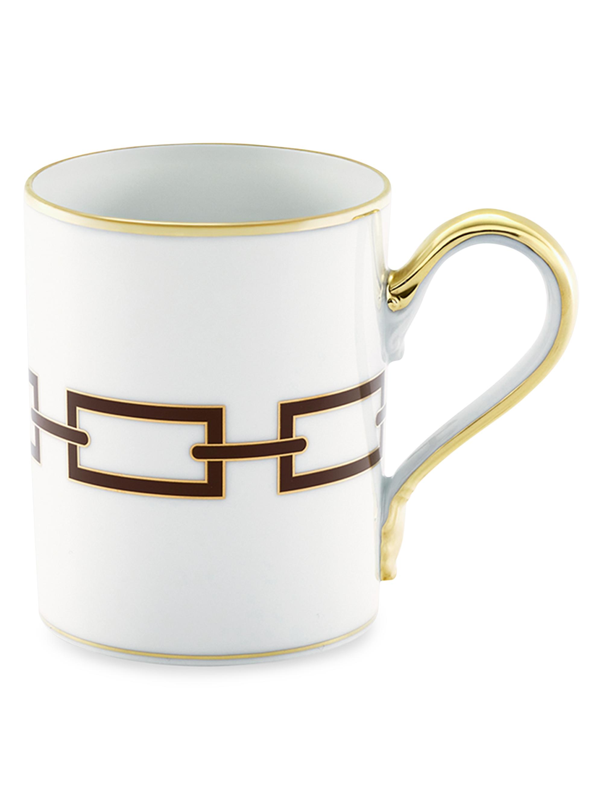 Ginori 1735 Catenedi Catene Ebano Mug - Brown